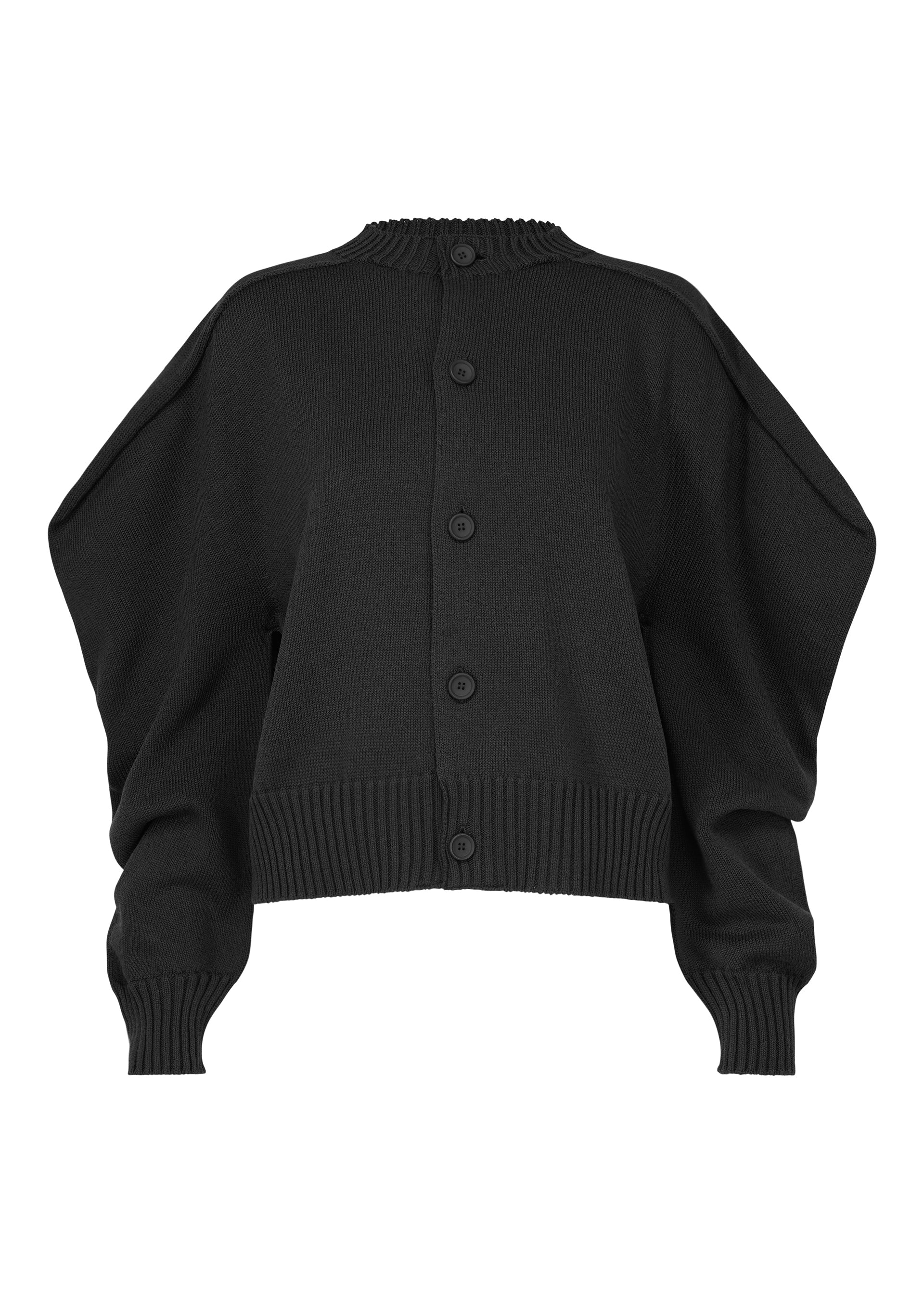 希少　イッセイミヤケ　ISSEY MIYAKE　シャギーニットトップス　黒　M AKIMBO KNIT – ISSEY MIYAKE ONLINE STORE