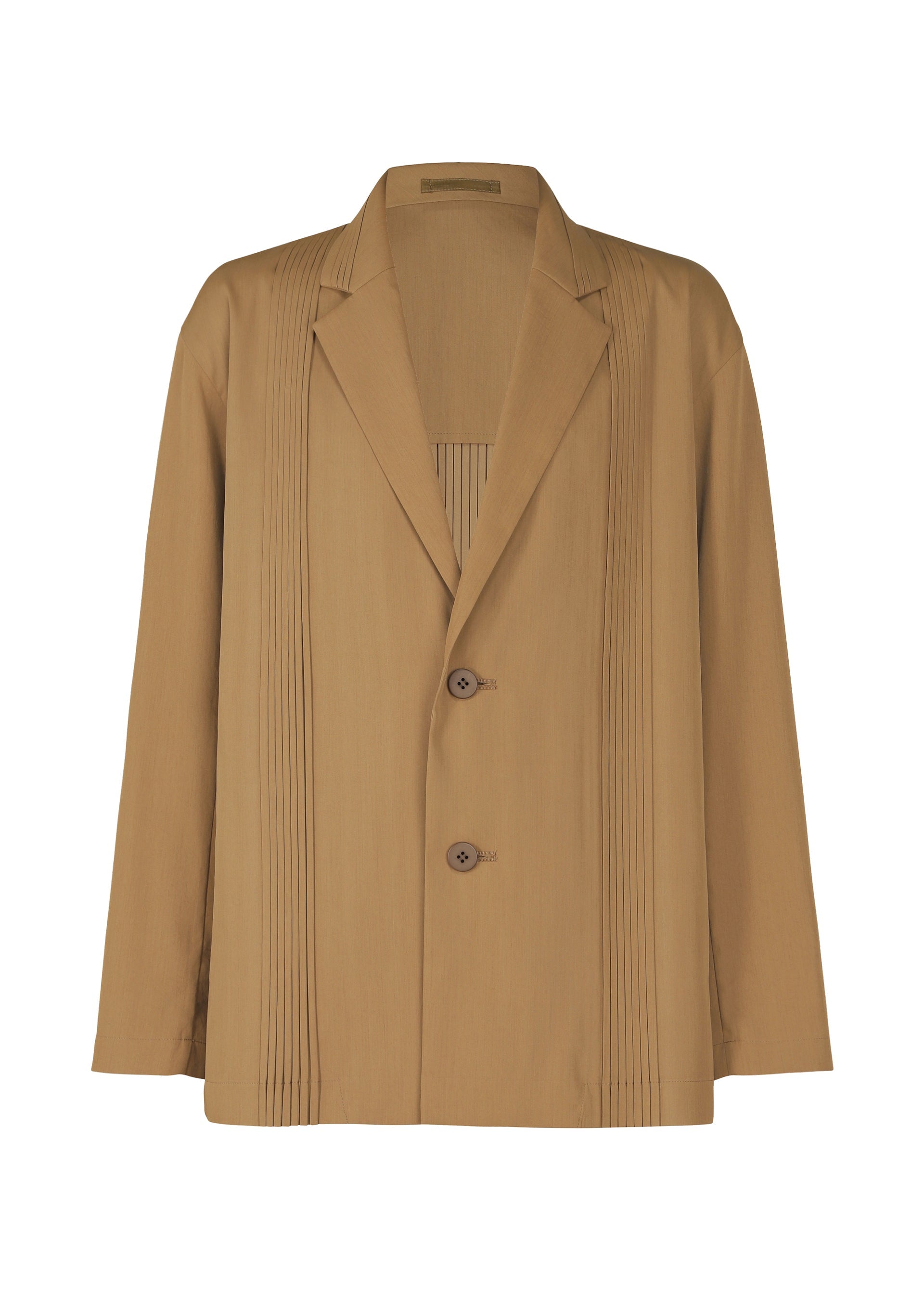 Zoomed view AIR PLEATS - BROWN(no.44)