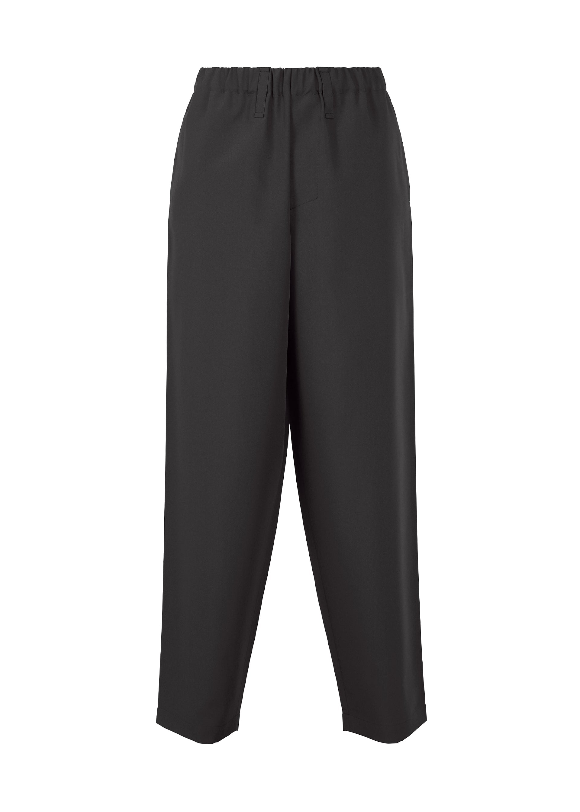 Zoomed view FLAT, men's pants, black - BLACK(no.15)