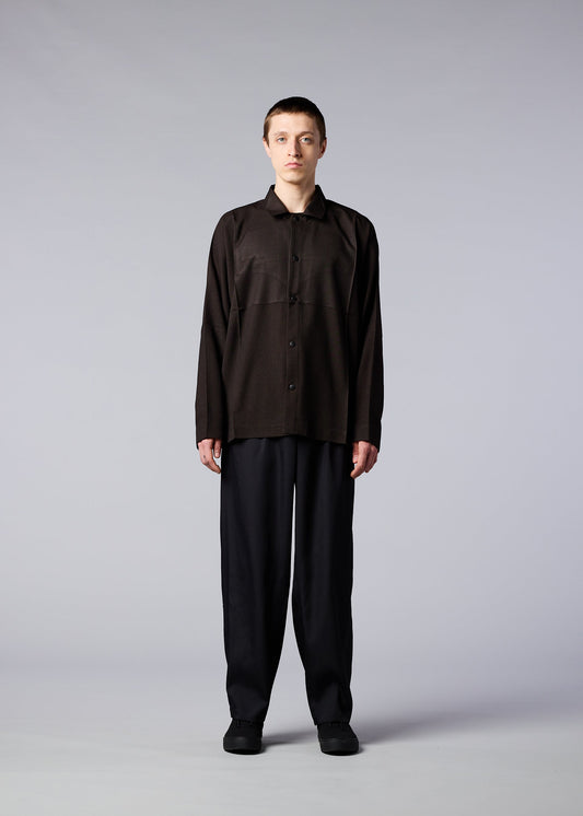WOOL LIKE COMPACT SHIRT view 2