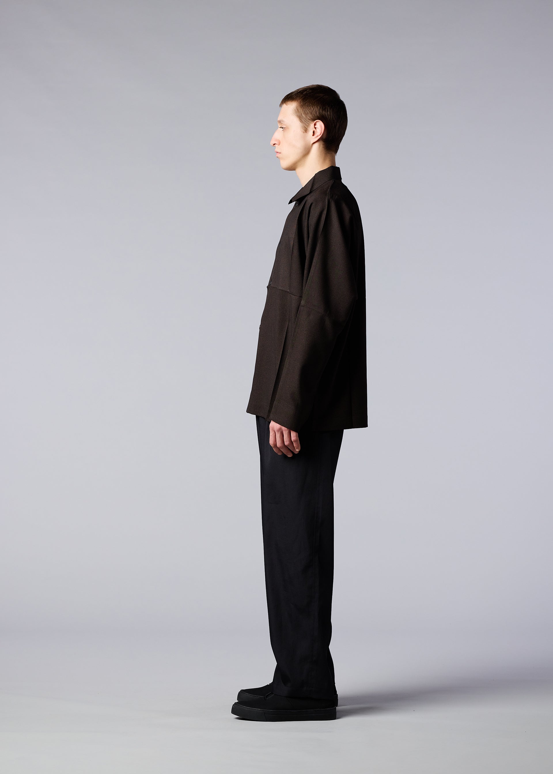 Zoomed view WOOL LIKE COMPACT SHIRT
