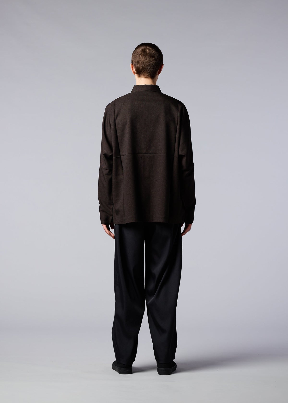WOOL LIKE COMPACT SHIRT view 11 of 12