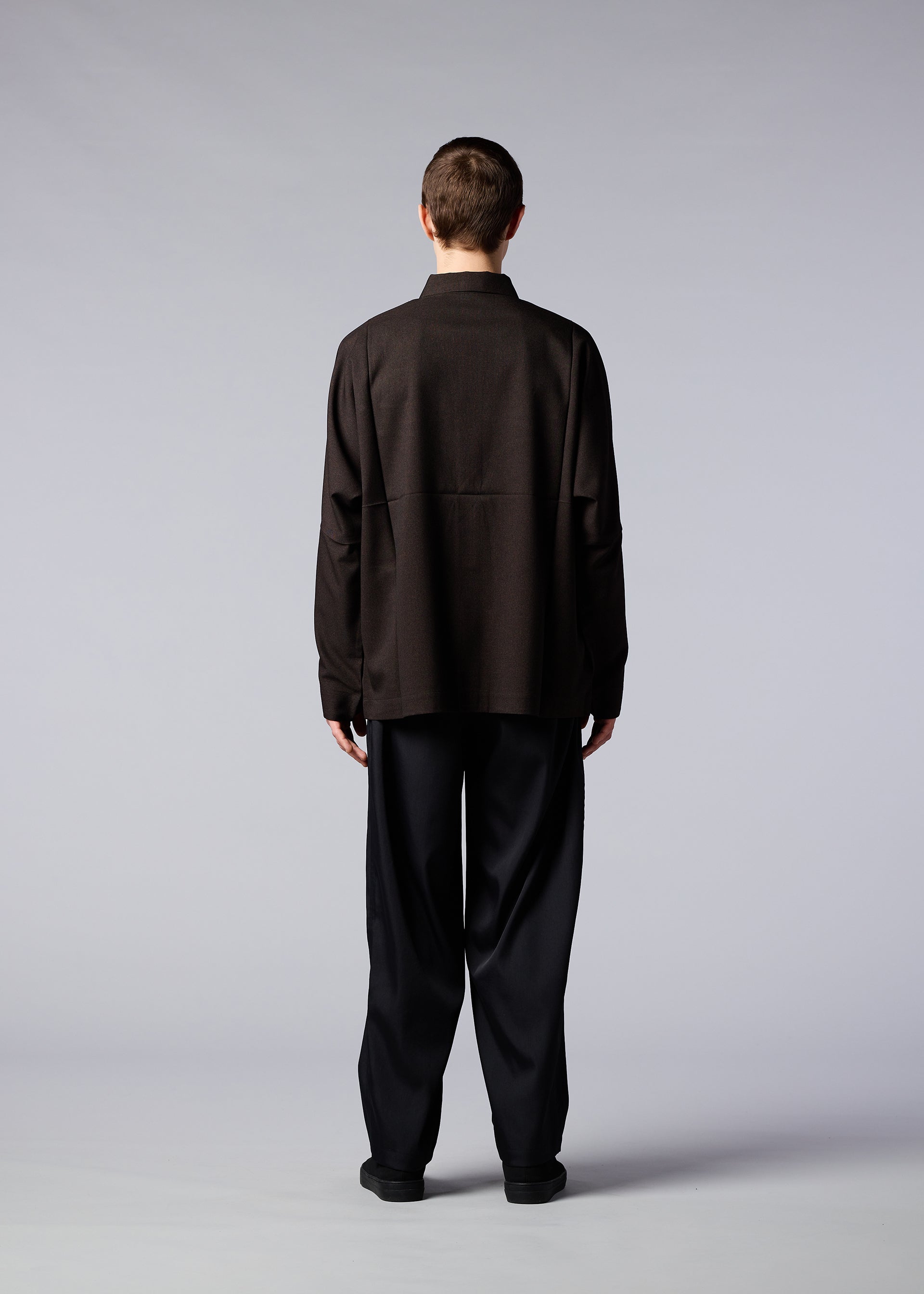 Zoomed view WOOL LIKE COMPACT SHIRT