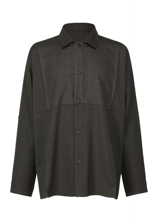 WOOL LIKE COMPACT SHIRT view 1