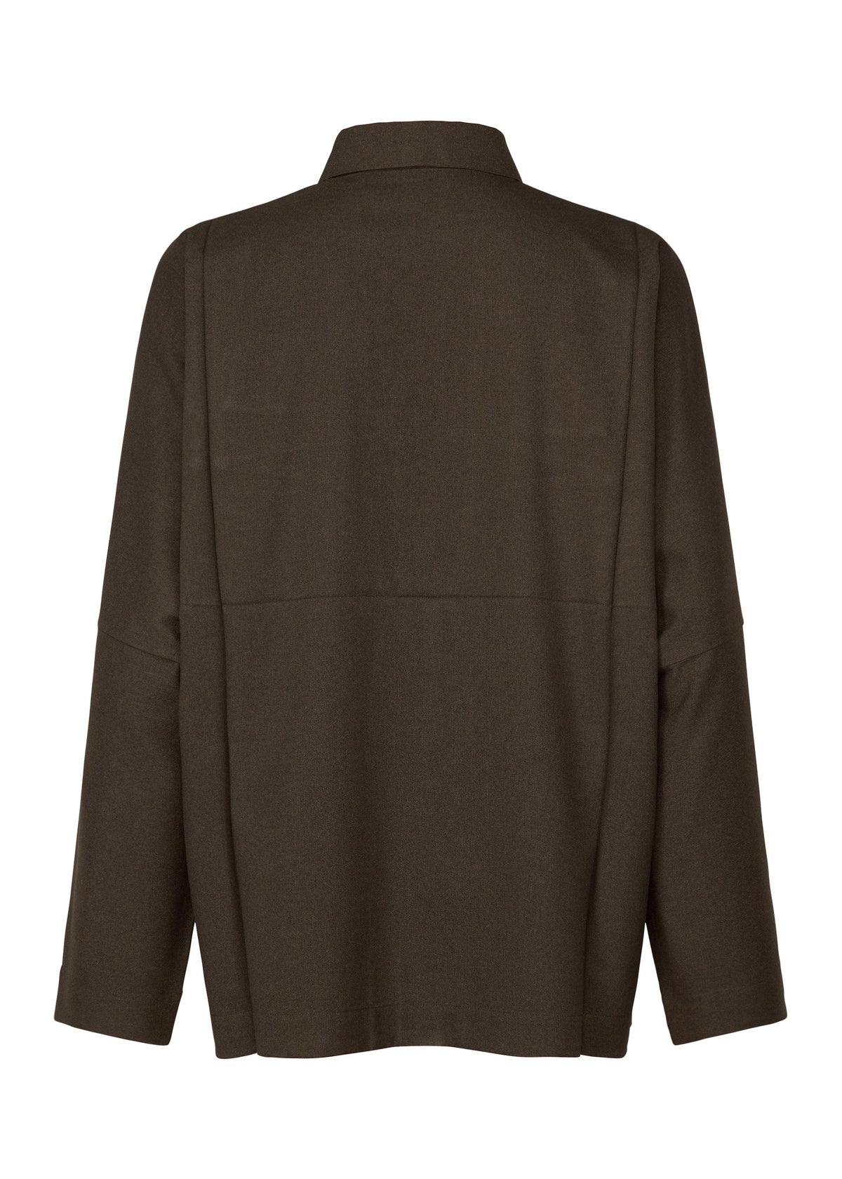 WOOL LIKE COMPACT SHIRT view 3 of 12