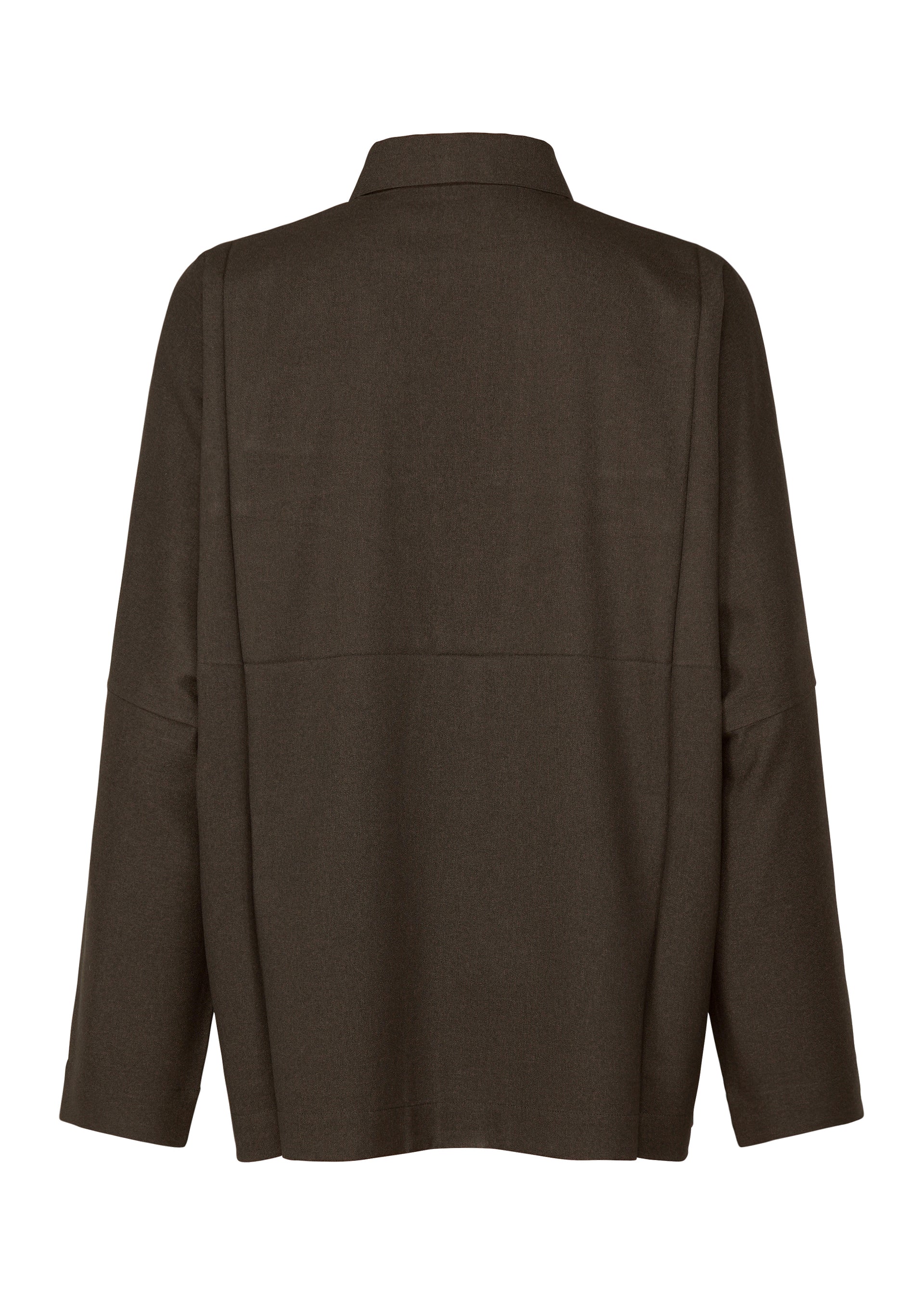 Zoomed view WOOL LIKE COMPACT SHIRT