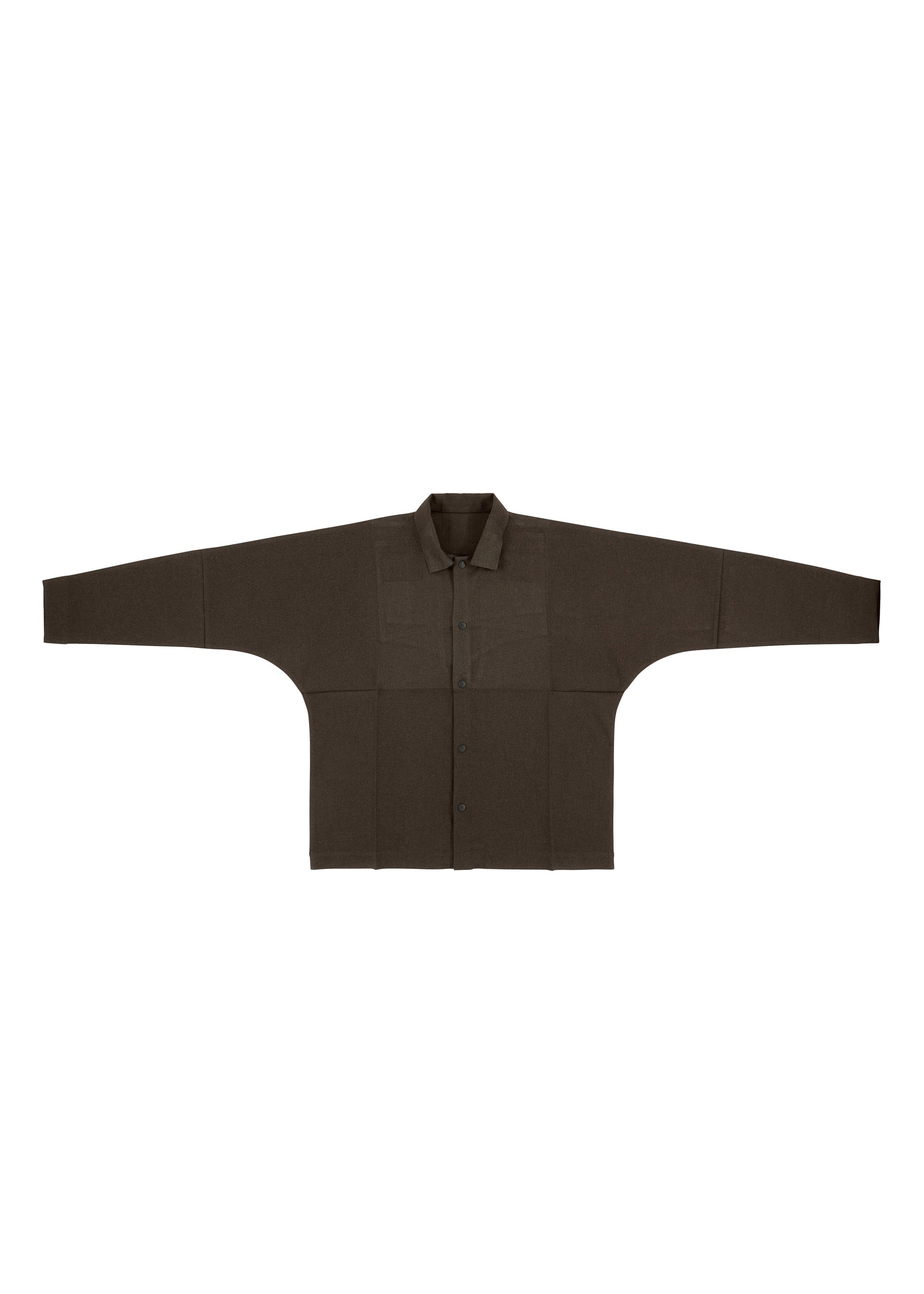 Zoomed view WOOL LIKE COMPACT SHIRT