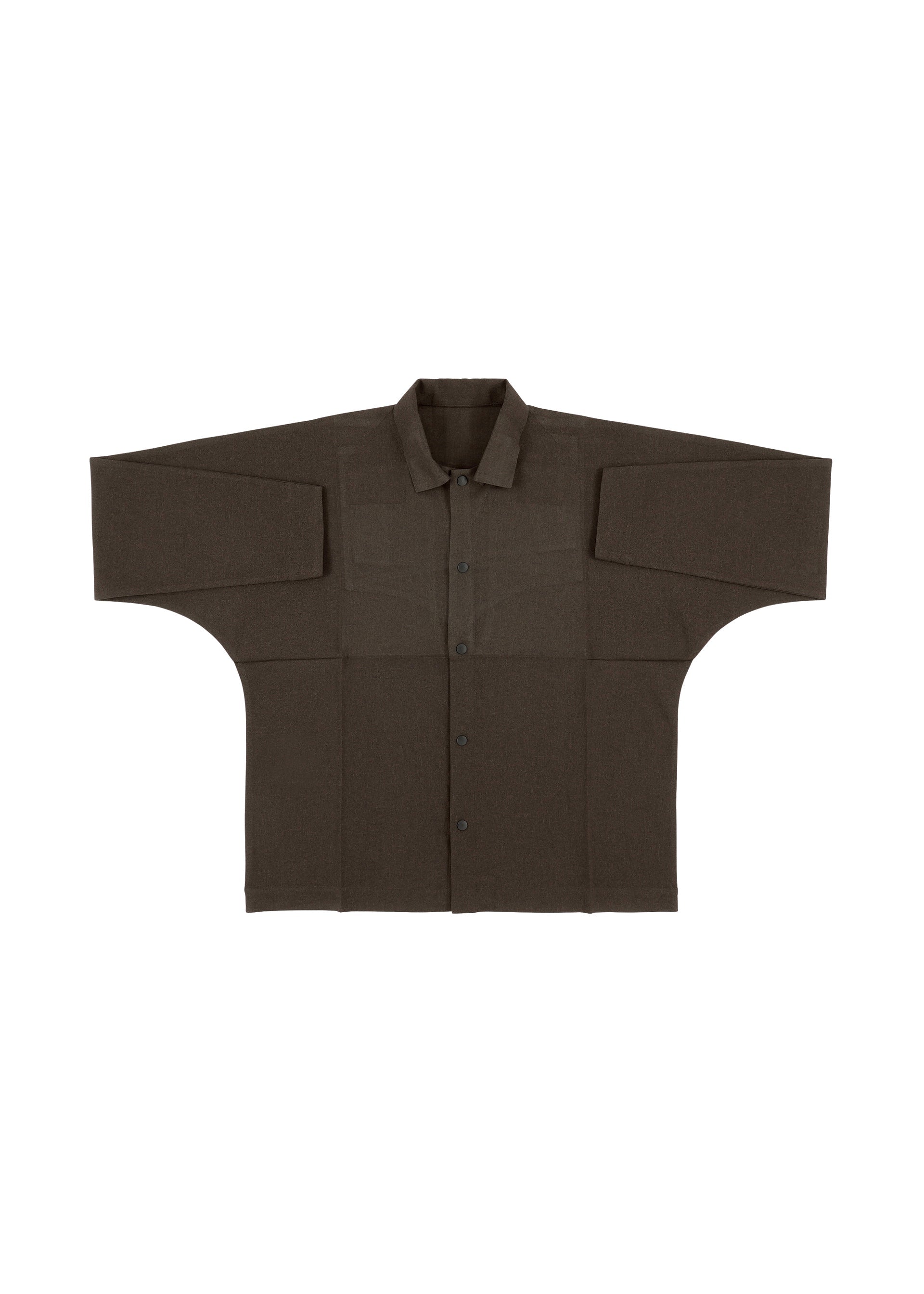 Zoomed view WOOL LIKE COMPACT SHIRT