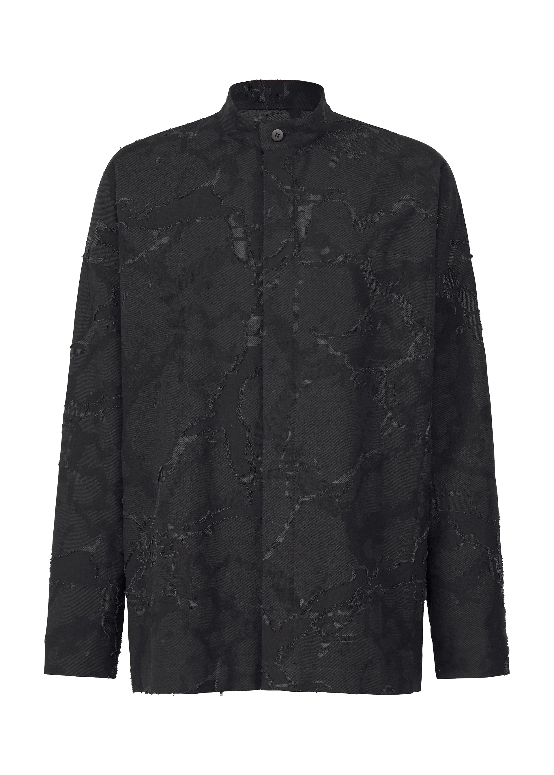 Zoomed view SOMEWHERE SHIRT, Men's Tops Shirt, Black - BLACK(no.15)