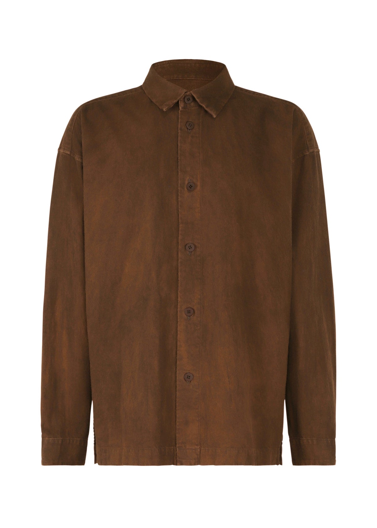 DOROZOME SHIRT, Men's Tops Shirt, Brown view 1 of 8