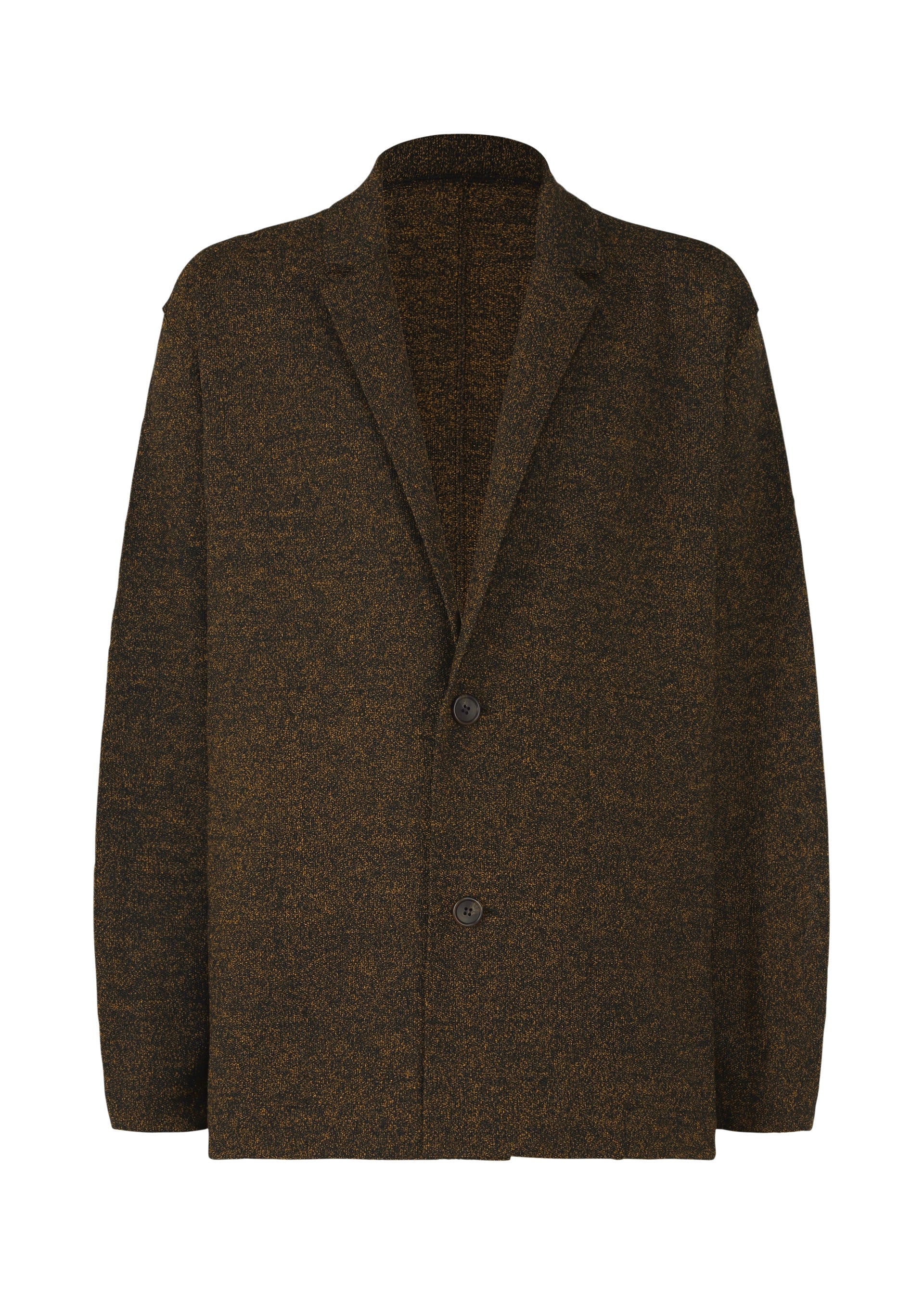 Zoomed view HYBRID WASHI KNIT - BROWN(no.44)