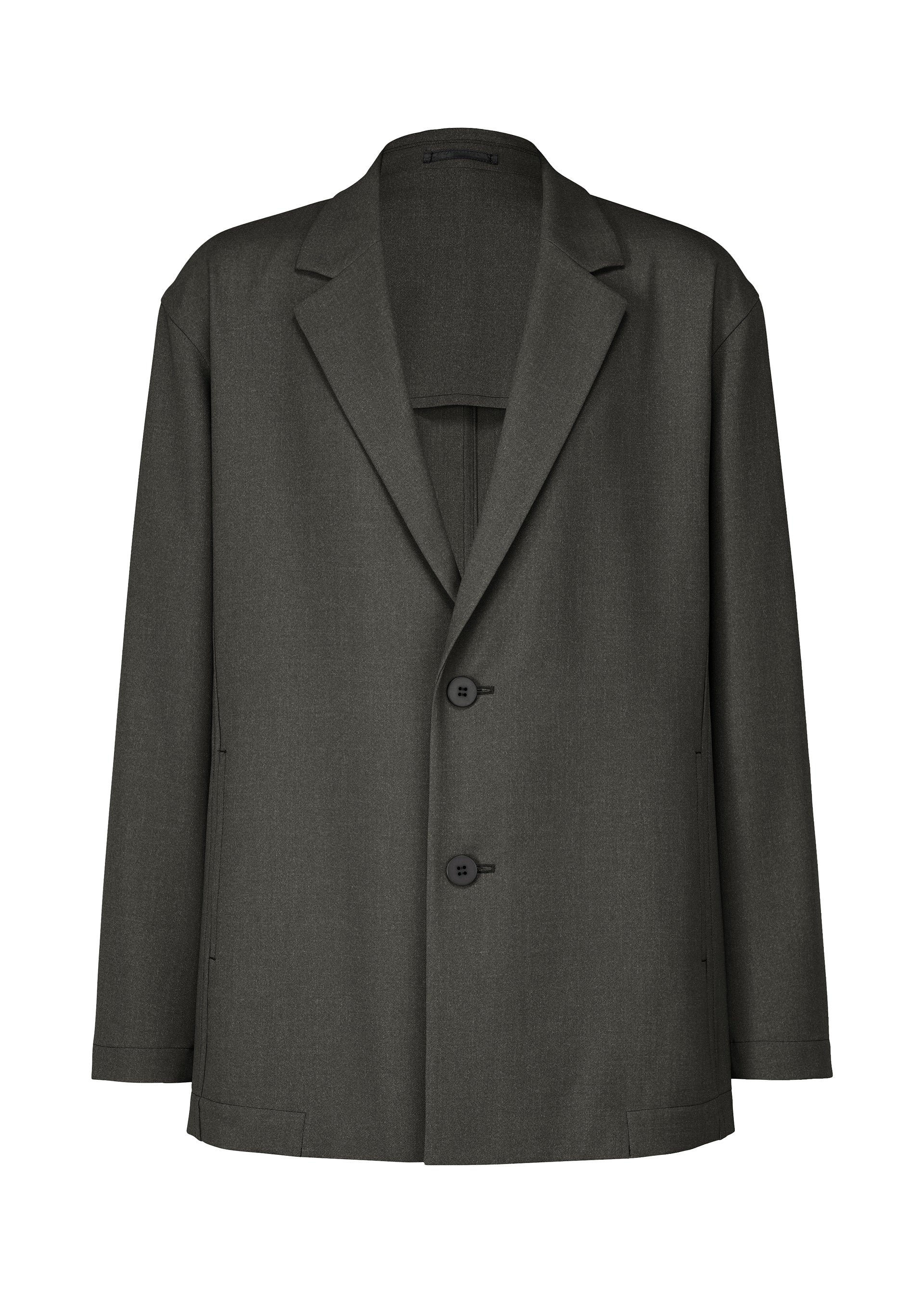 Zoomed view WARMTH, Men's_Jackets & Coats_Jackets & Blousons, Gray - CHARCOAL GRAY(no.13)
