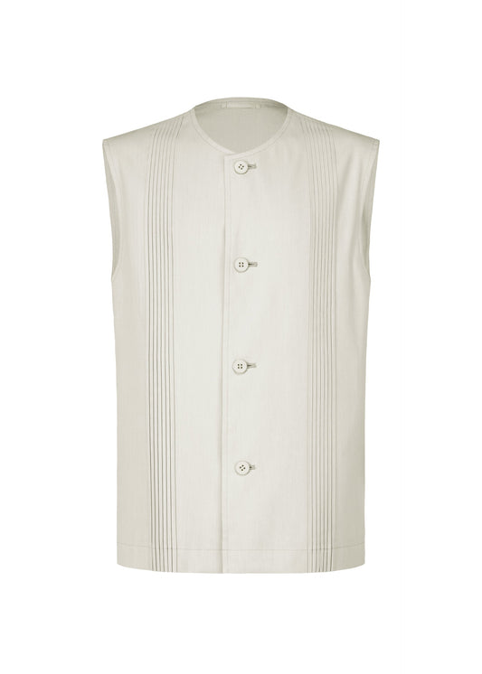 AIR PLEATS, Men's Tops, Vest, Gray