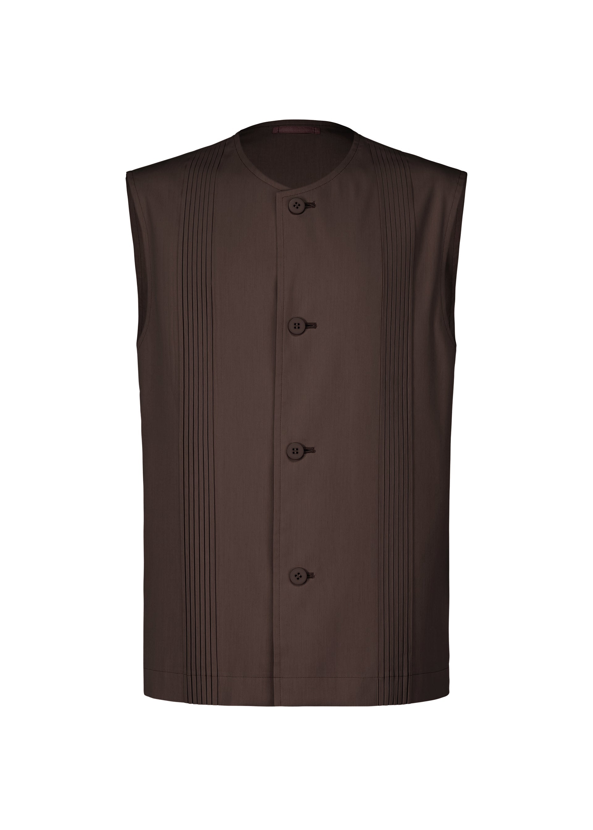 Zoomed view AIR PLEATS - DARK BROWN(no.45)