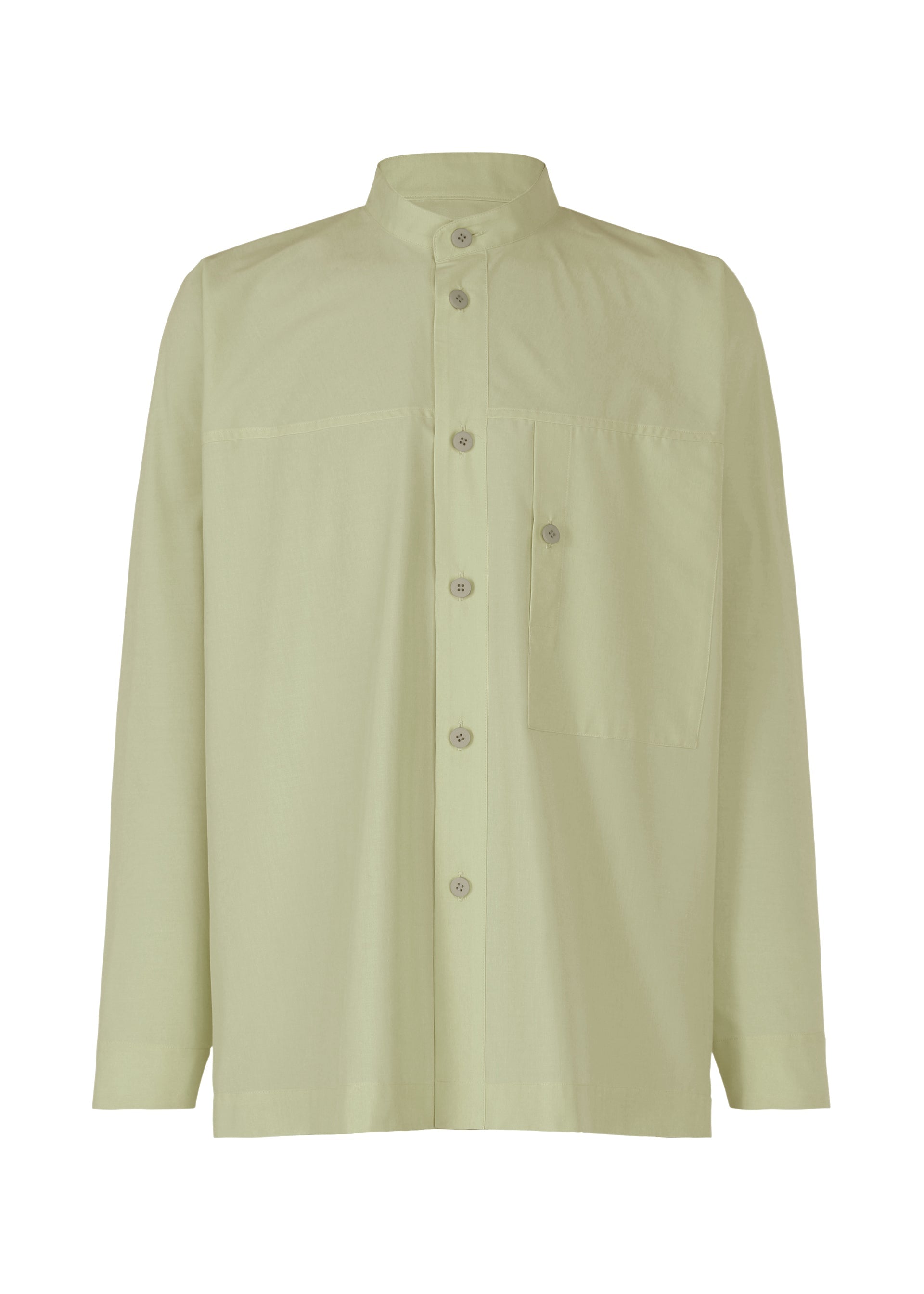 Zoomed view ONE CUT SHIRT - BLACK(no.15)