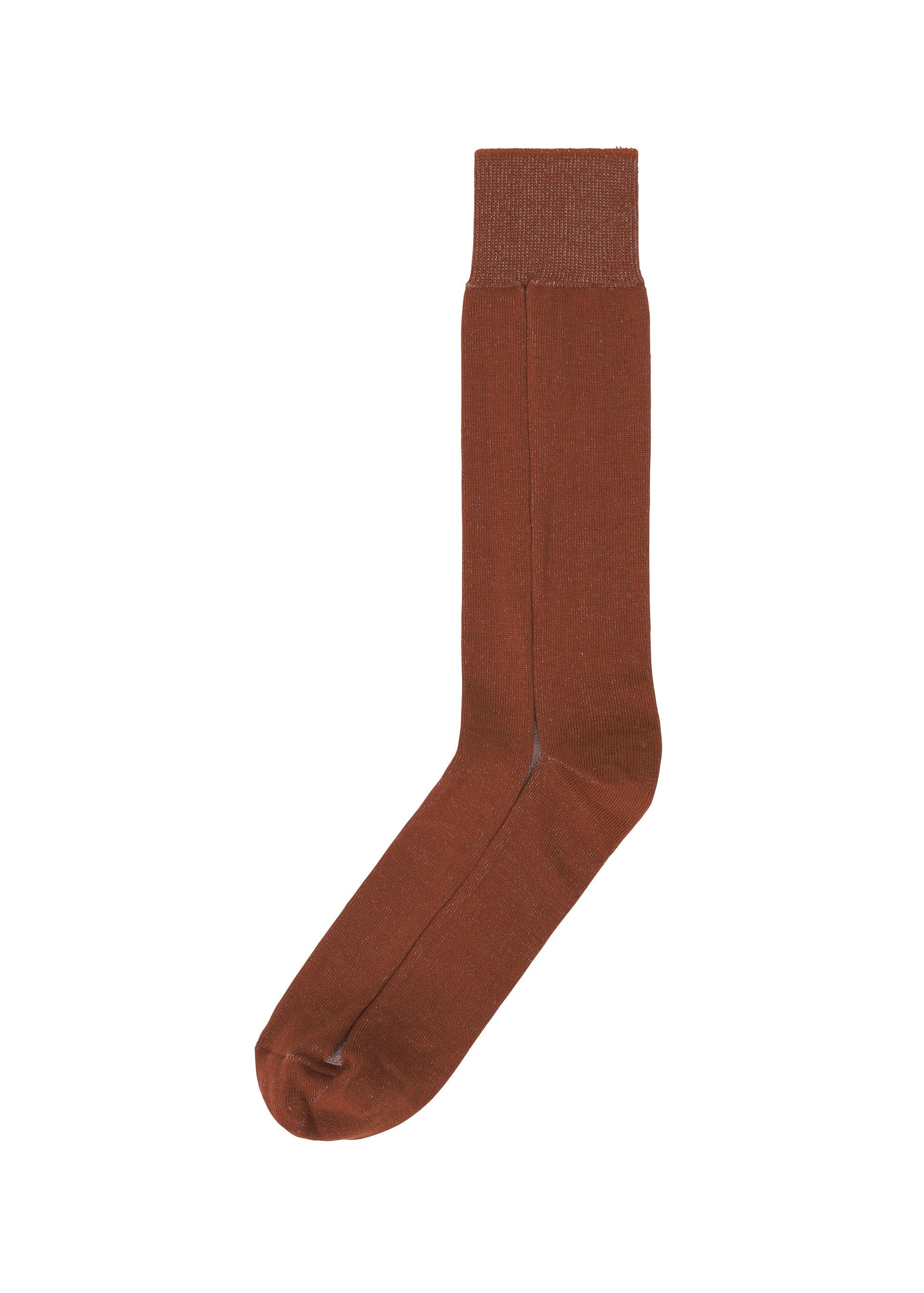 Zoomed view FLY SOCKS - BRICK RED (no.26)