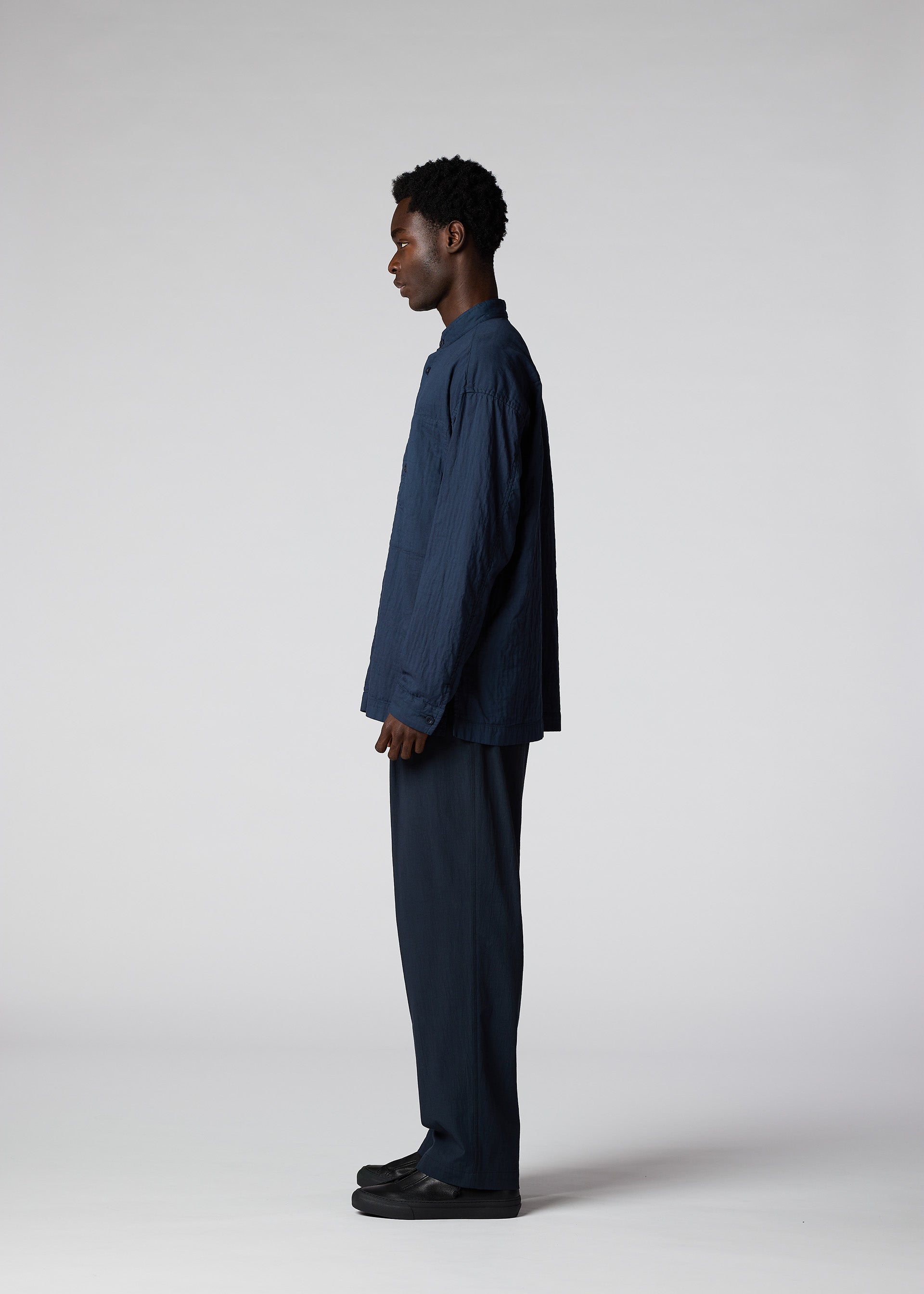 DOUBLE FACE COTTON SHIRT