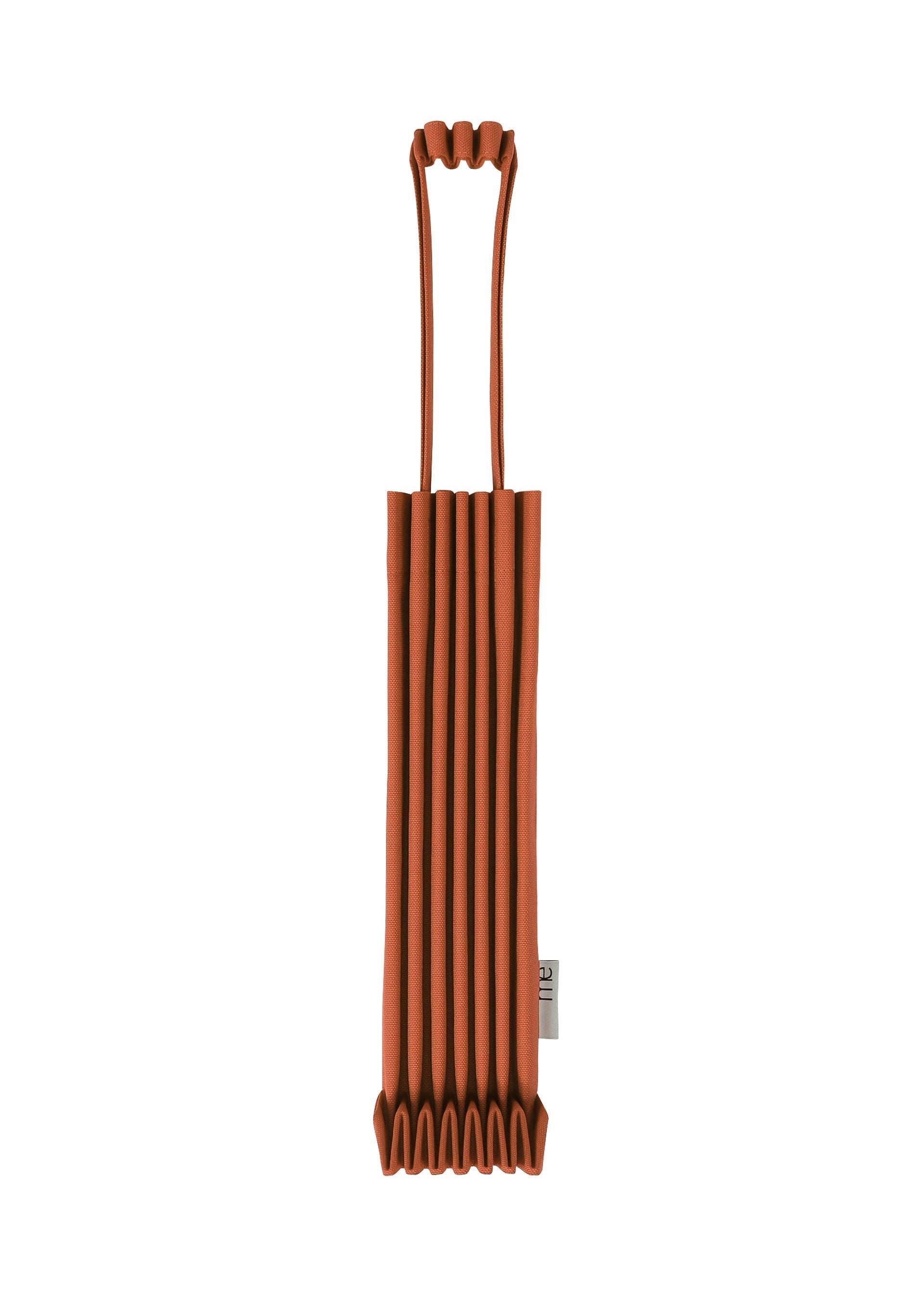 Zoomed view TRUNK PLEATS BAG 12 - BRICK(no.96)