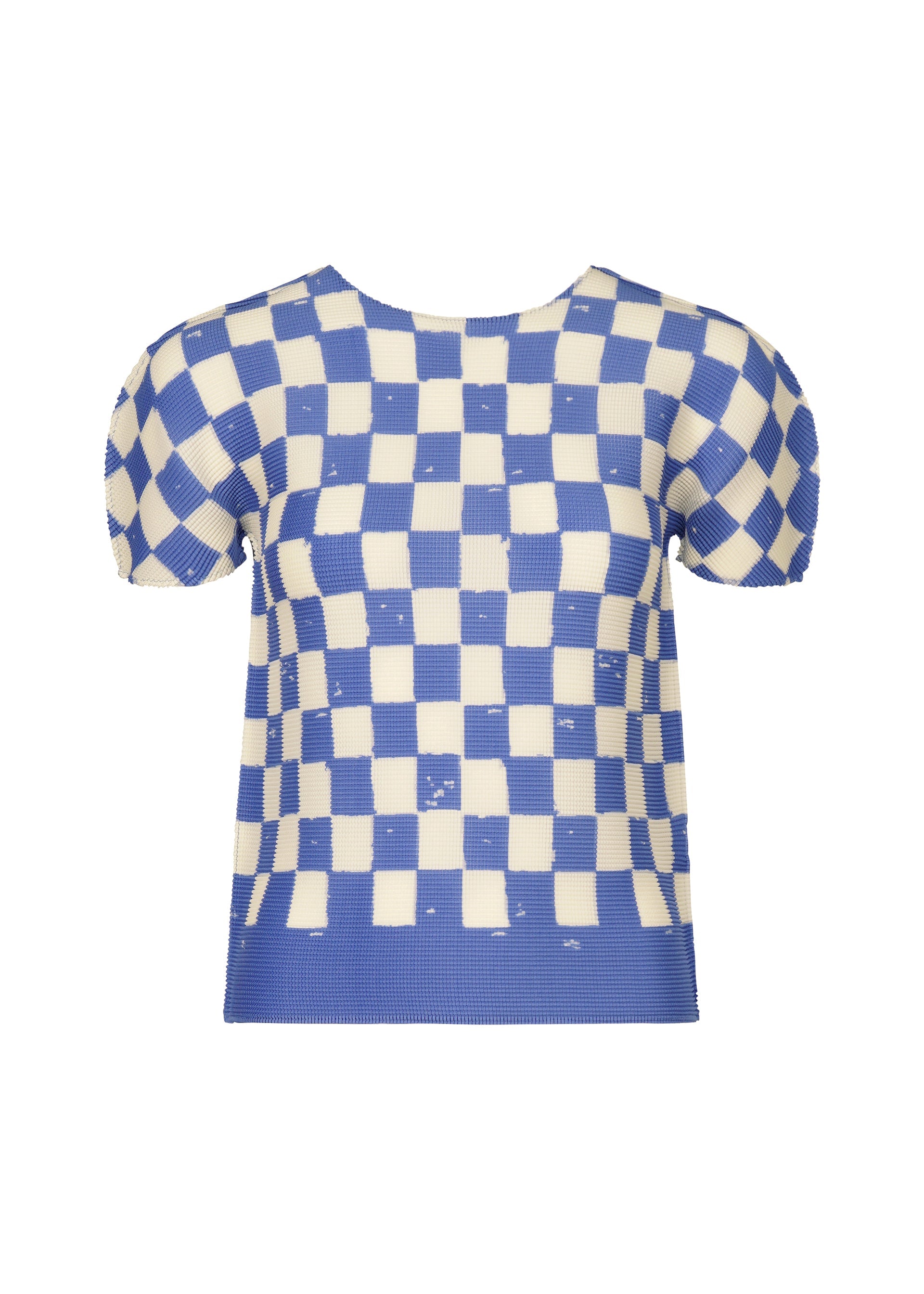 Zoomed view CHECKER - BLUE-HUED(no.78)