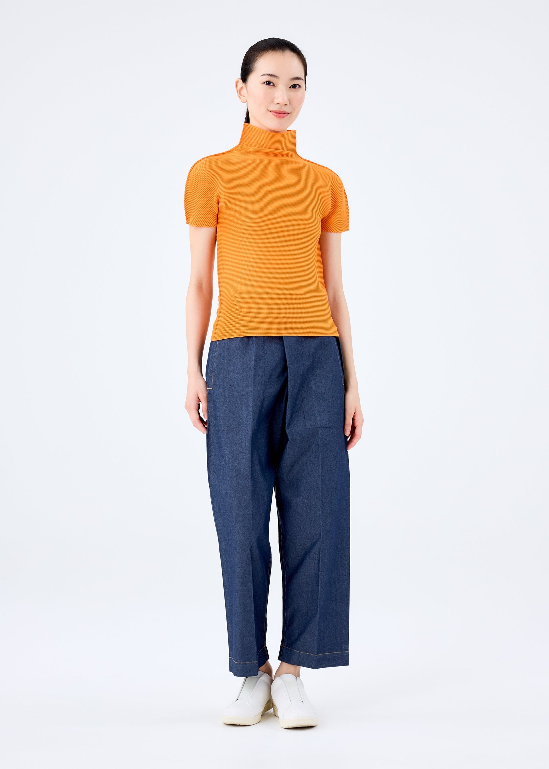 Zoomed view STRETCH PLEATS 5
