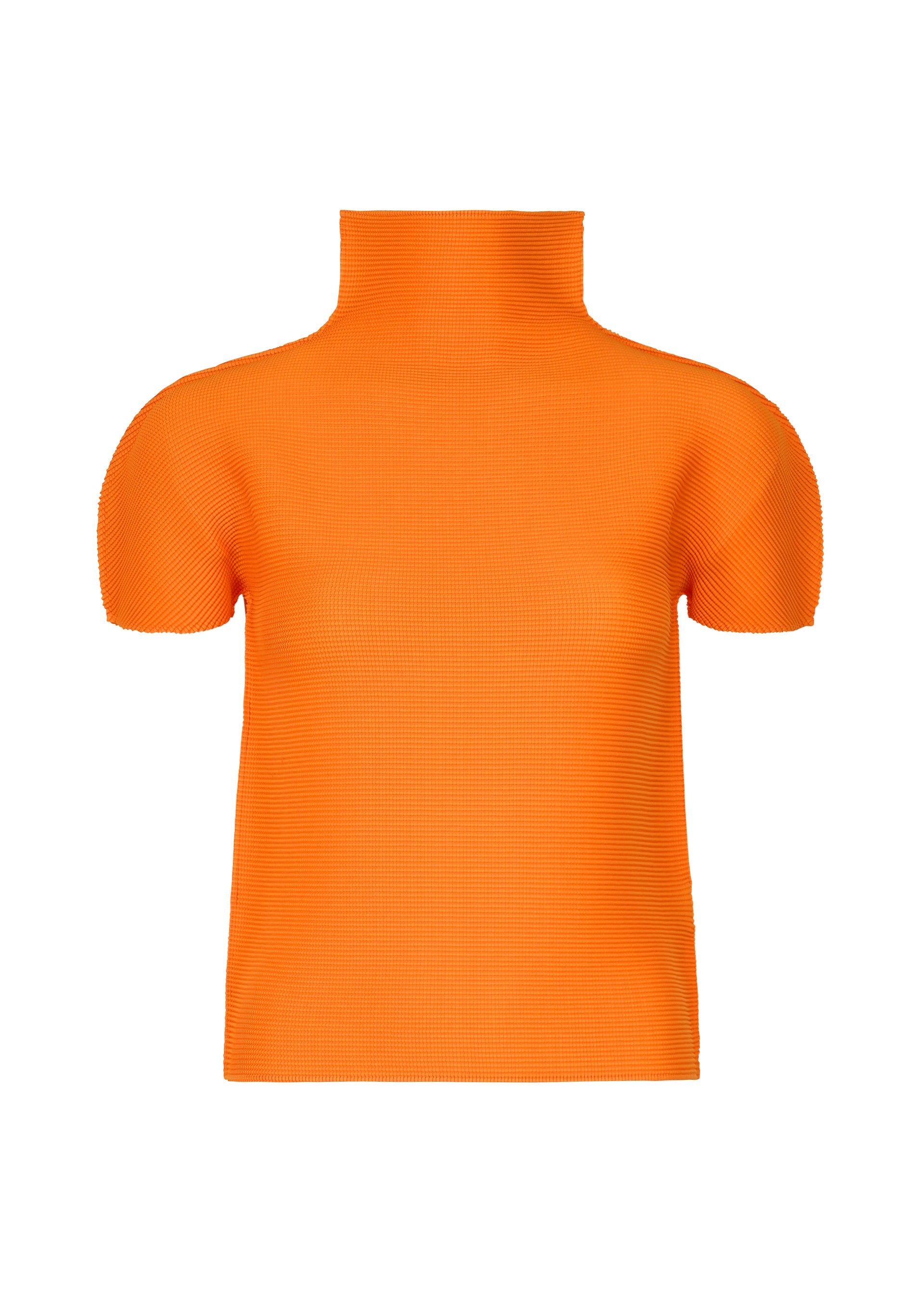 Zoomed view STRETCH PLEATS 5 - ORANGE(no.32)