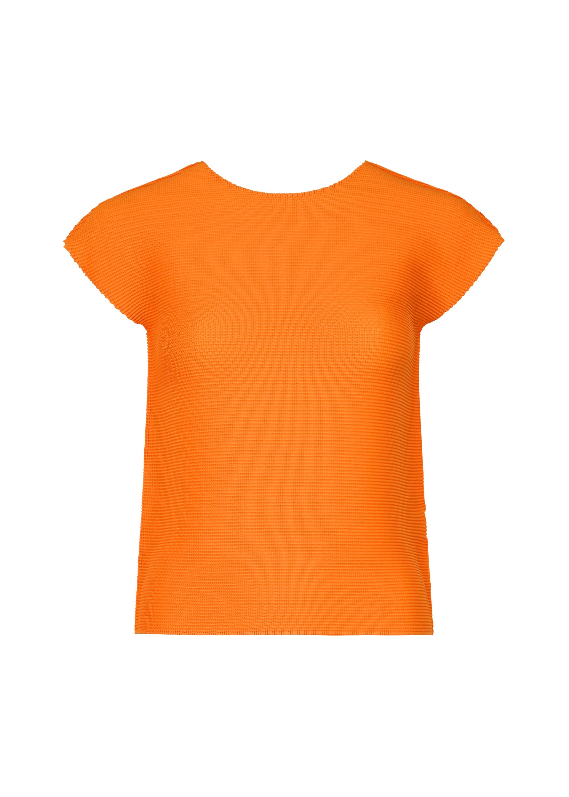 Zoomed view STRETCH PLEATS 5 - ORANGE(no.32)