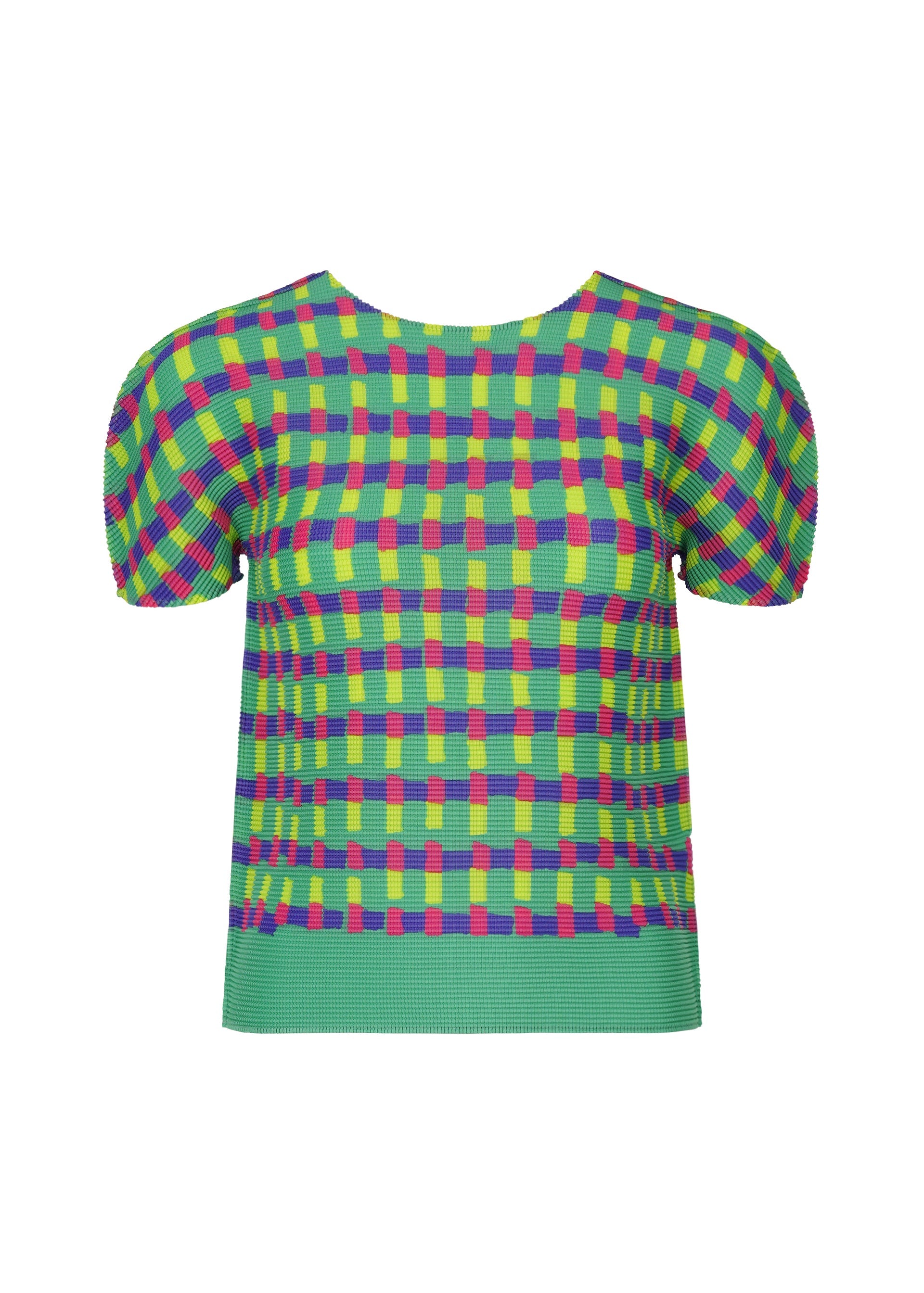 Zoomed view DRAWING CHECK - MINT-HUED(no.67)