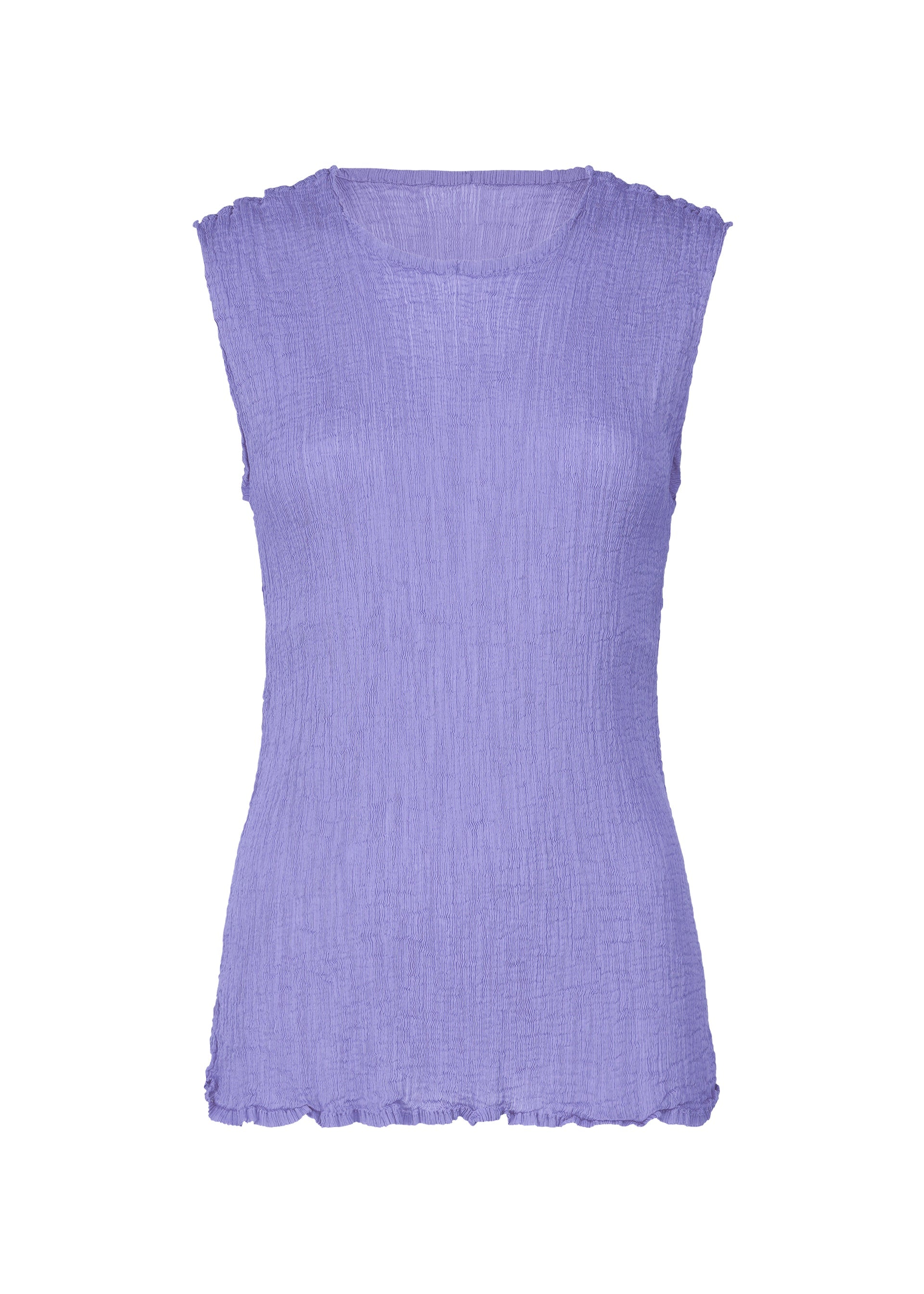 Zoomed view STRING SEE-THROUGH CREPE - VIOLET(no.86)