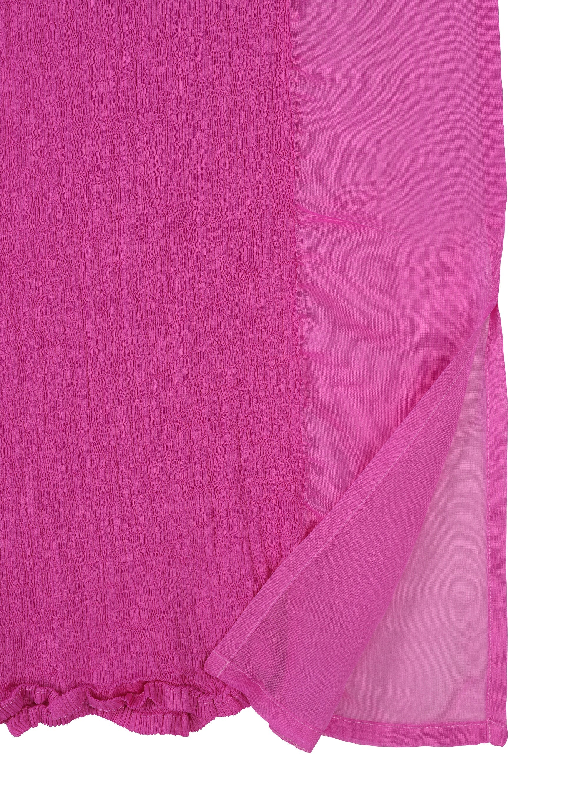 Zoomed view SHEER SEE-THROUGH CREPE