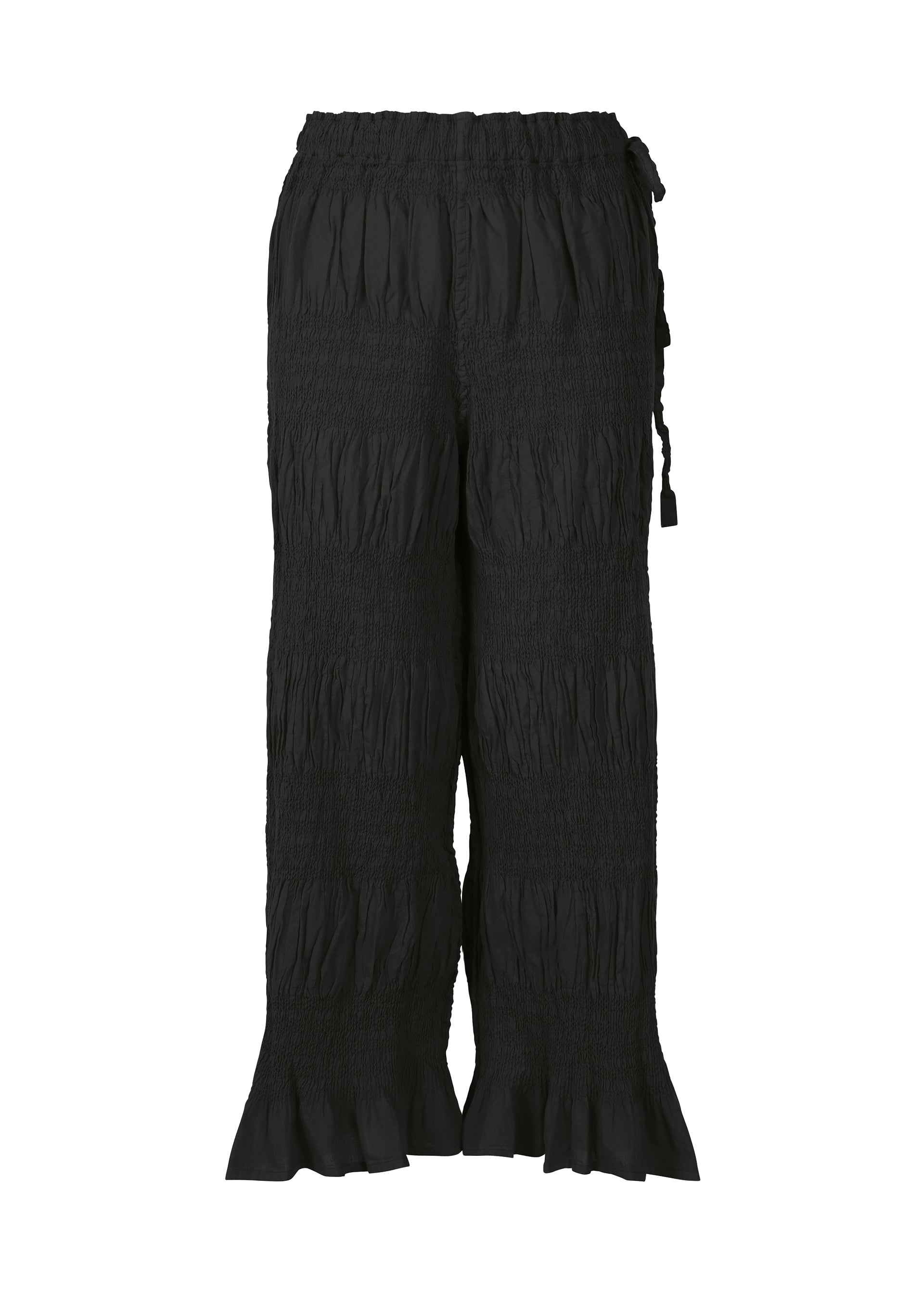 Zoomed view SHRINK STRIPE - BLACK(no.15)