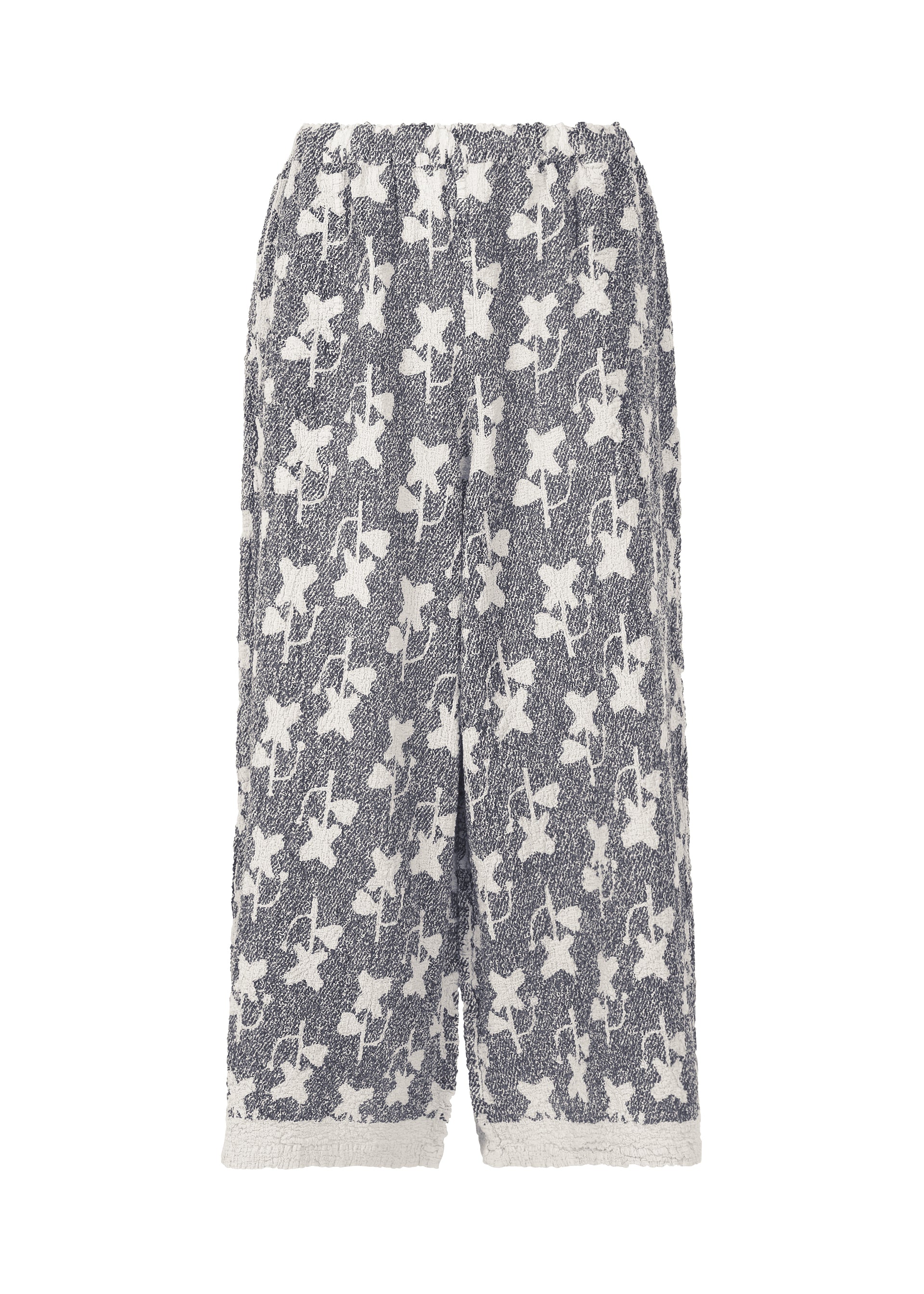Zoomed view OHANA PRINT CAULIFLOWER, Women_Pants, White - WHITE-HUED(no.08)
