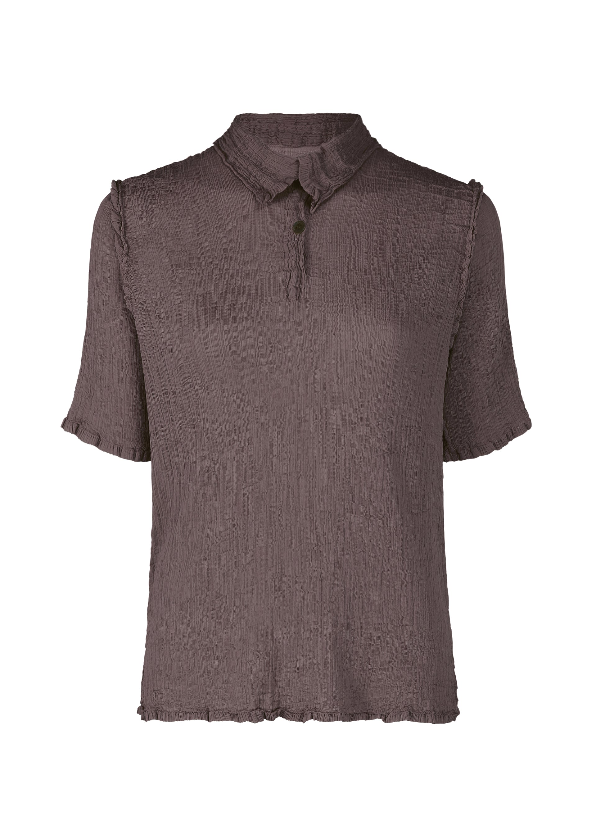 Zoomed view SEE-THROUGH CREPE COLOR - ROSE GRAY(no.13)