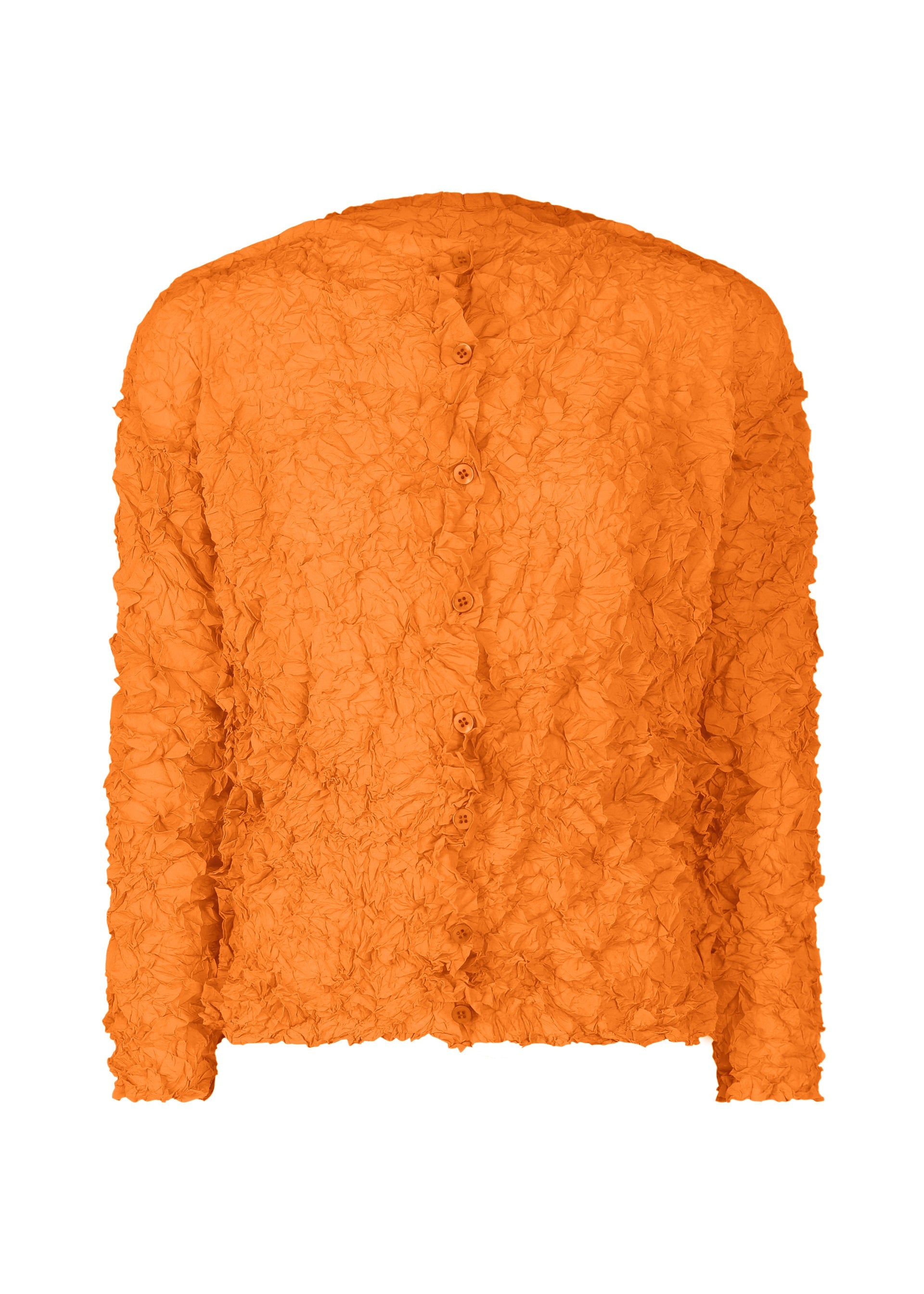 Zoomed view MERINGUE TOP - ORANGE(no.32)