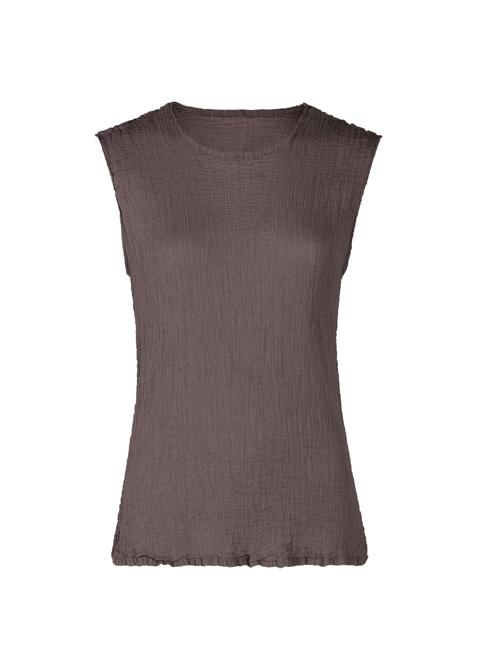 Zoomed view SEE-THROUGH CREPE COLOR - ROSE GRAY(no.13)