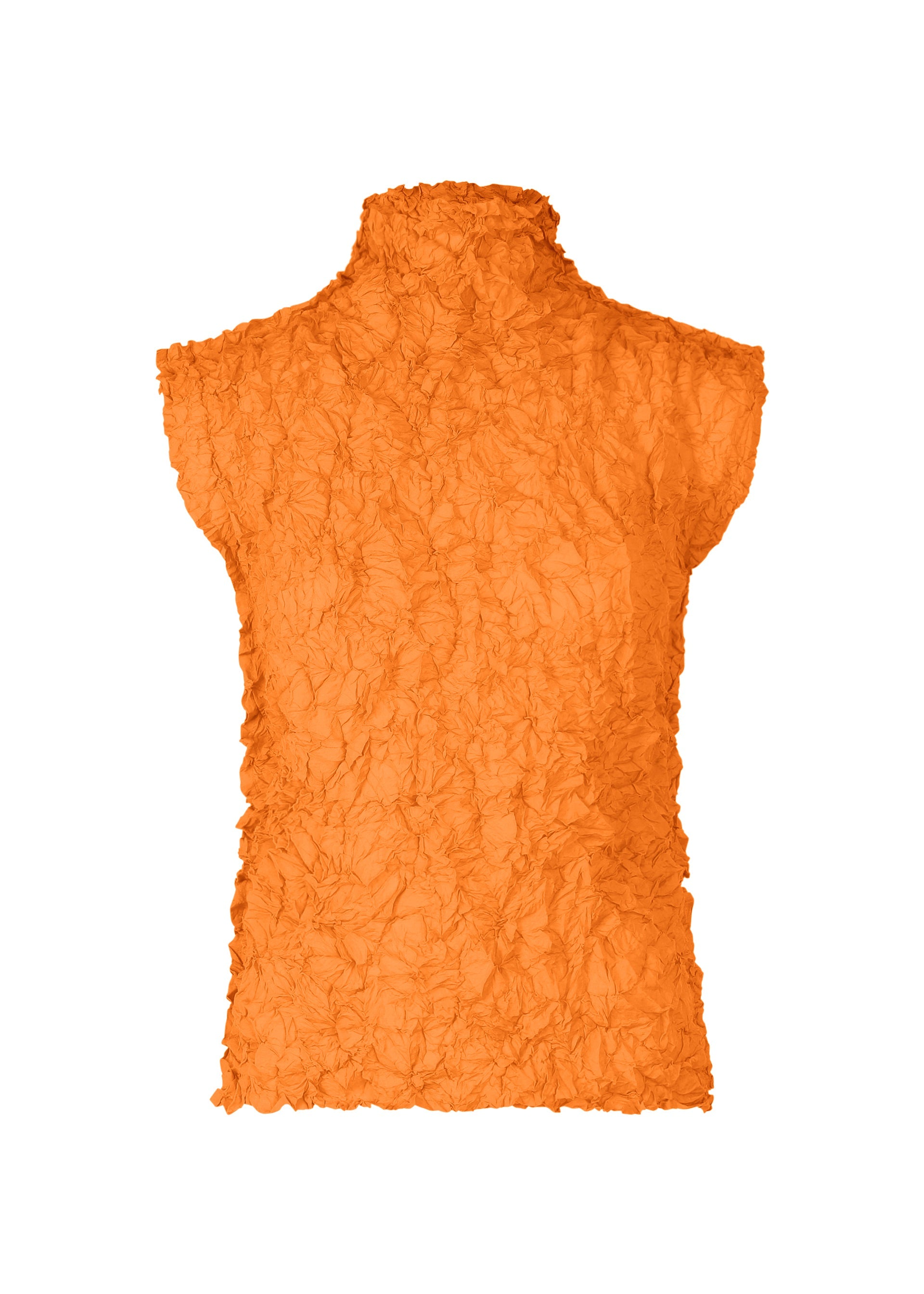 Zoomed view MERINGUE TOP - ORANGE(no.32)