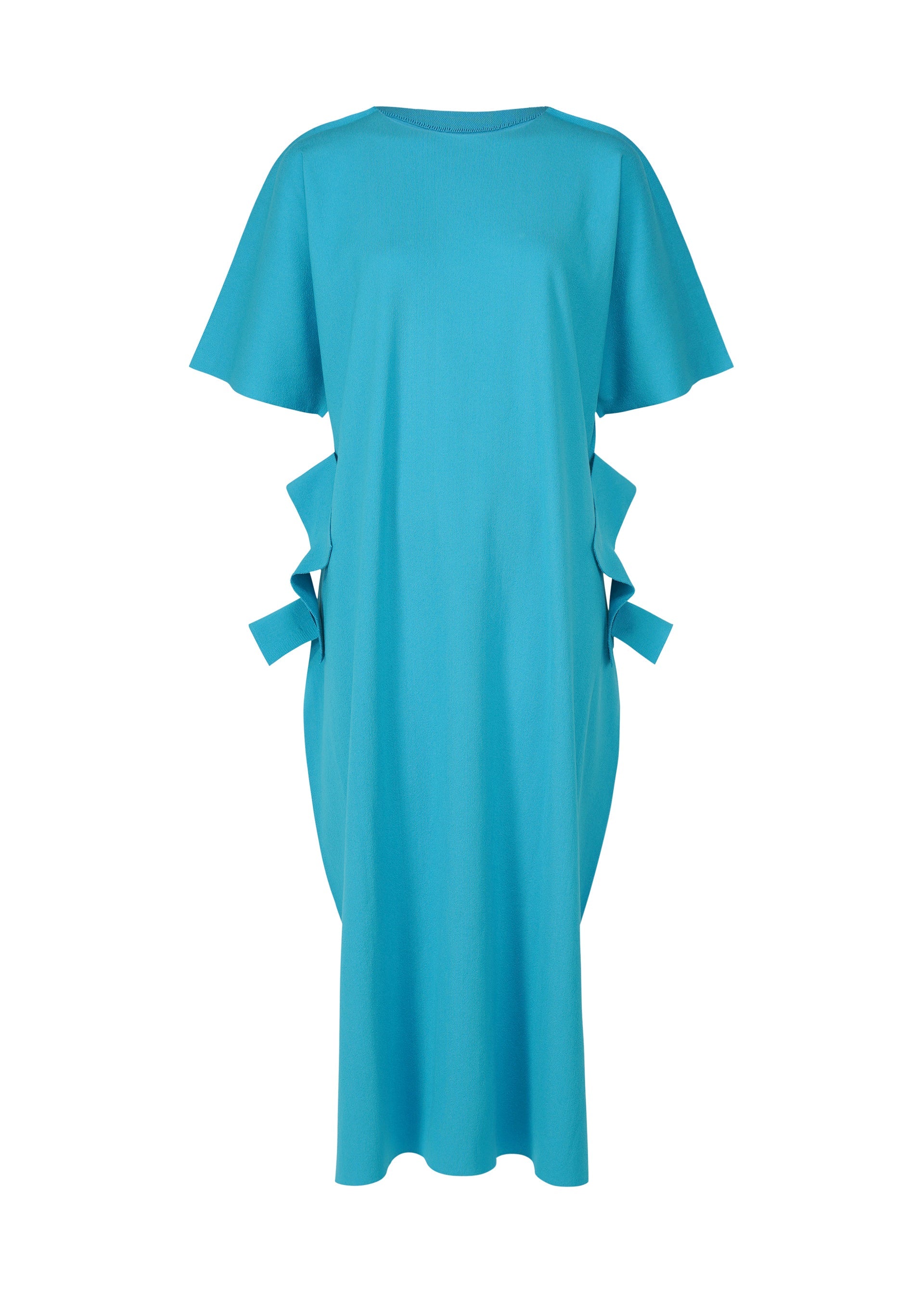 Zoomed view FLAT JERSEY - CYAN(no.71)