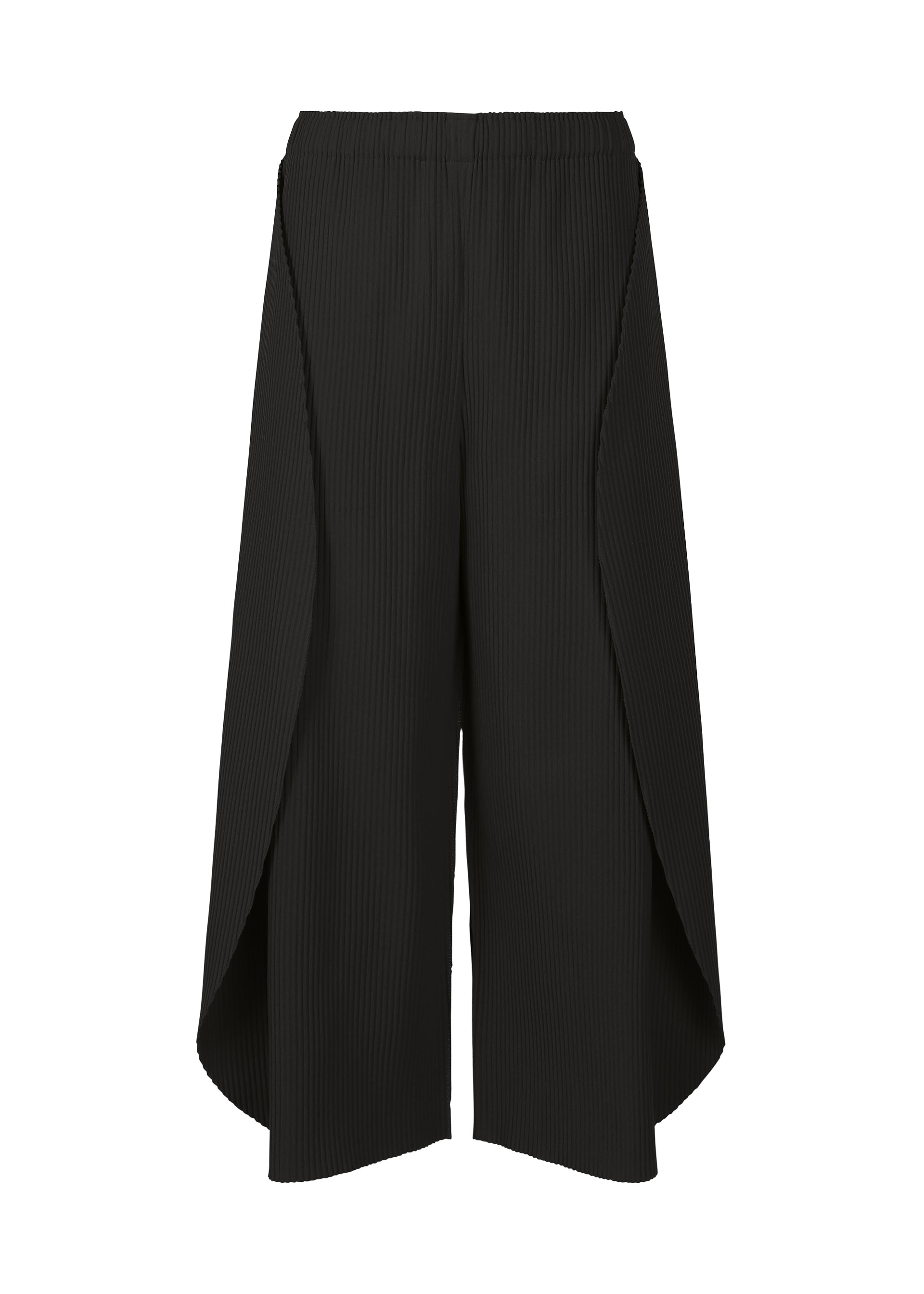 Zoomed view DOT PLEATS - BLACK(no.15)