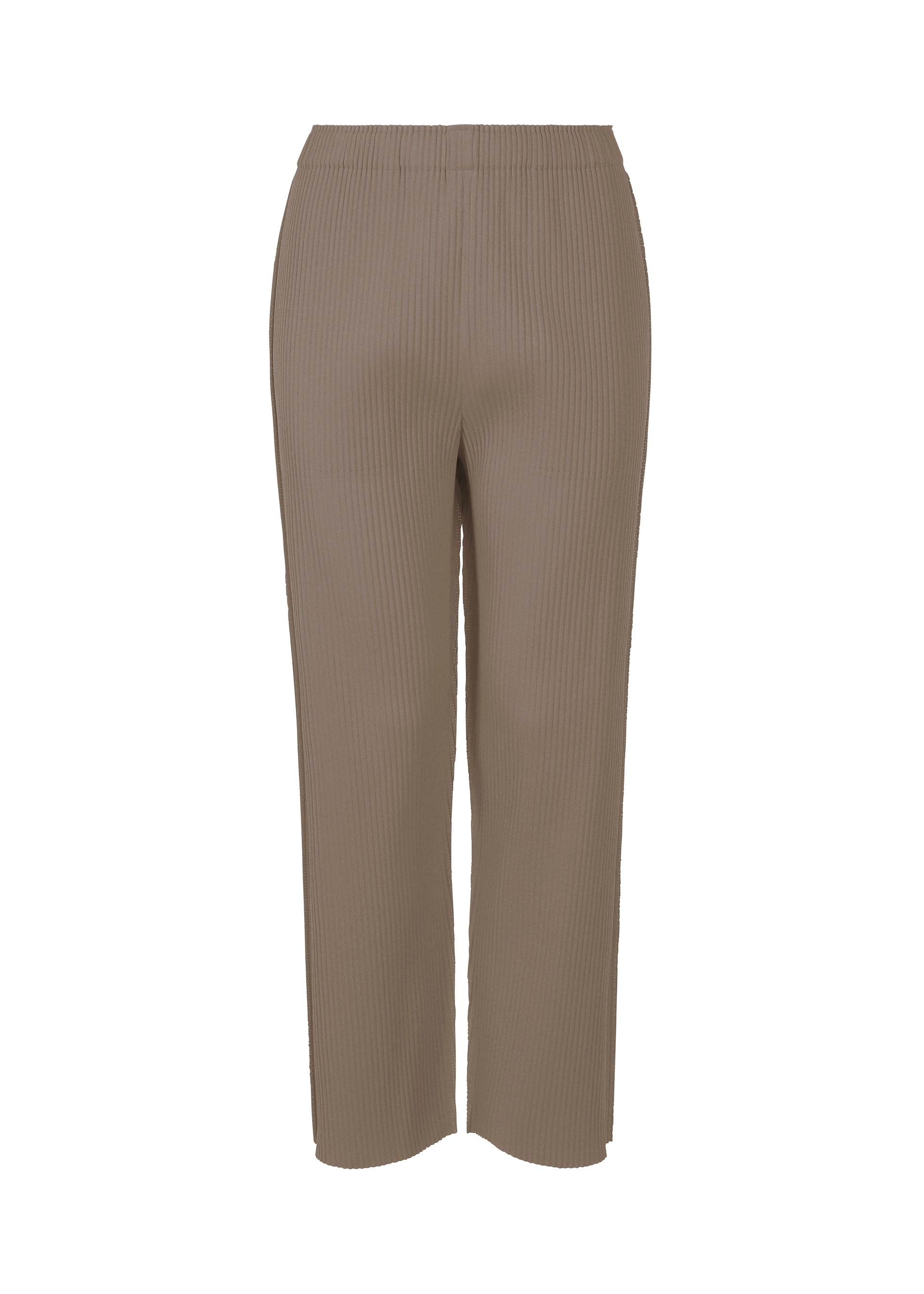 Zoomed view FINE KNIT PLEATS COLOR 2 - ROSE GRAY(no.13)