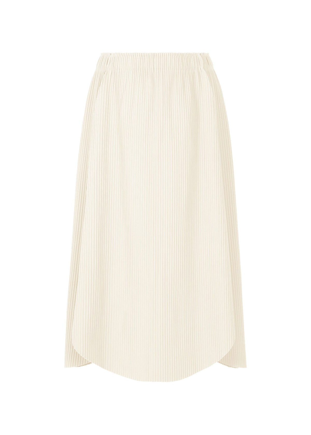 CLOVER PLEATS, Women's Skirt, White view 1 of 8