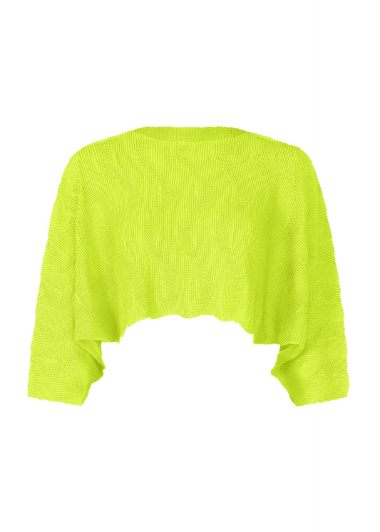 WAVE KNIT STRETCH PLEATS
