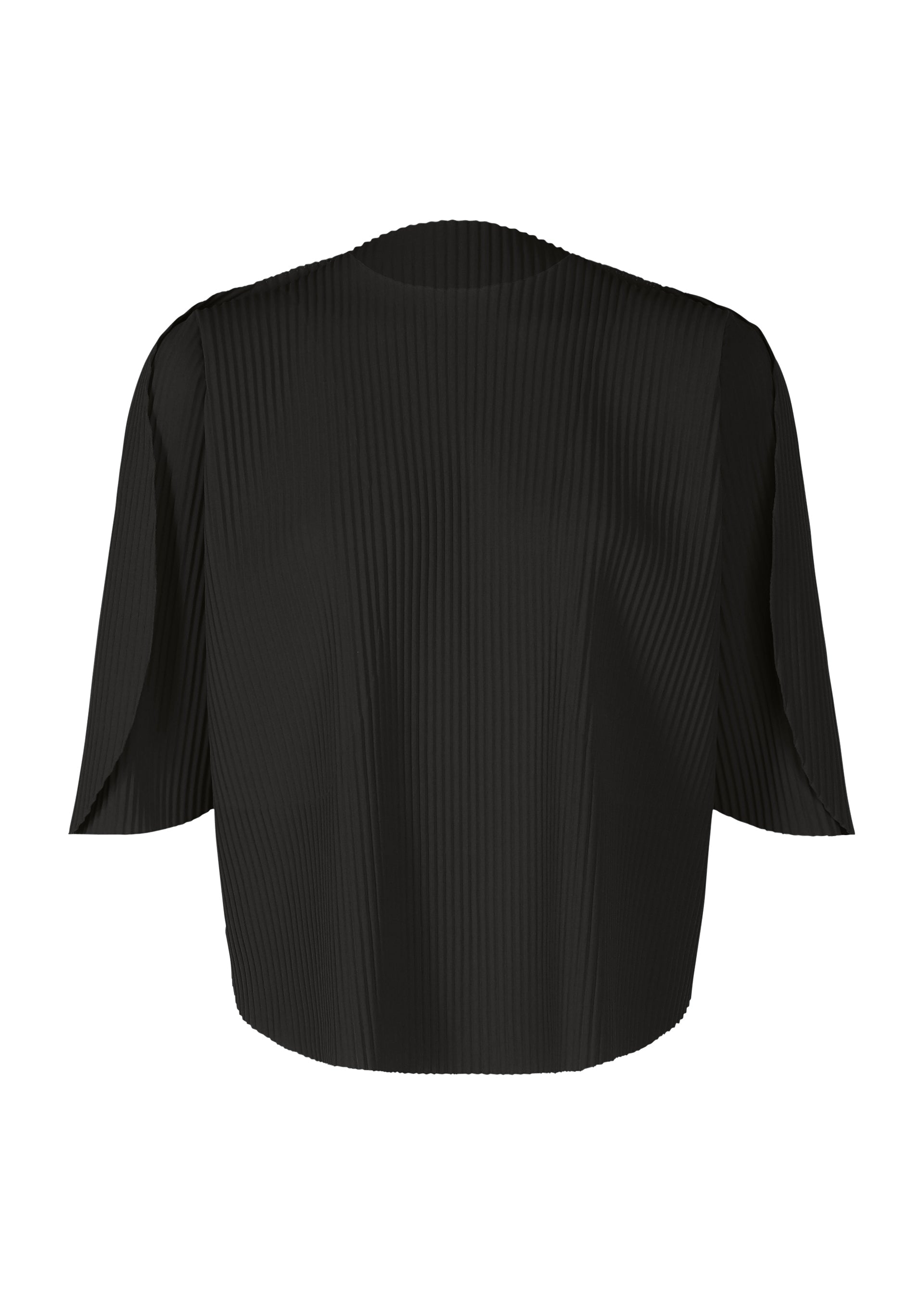 Zoomed view DOT PLEATS - BLACK(no.15)