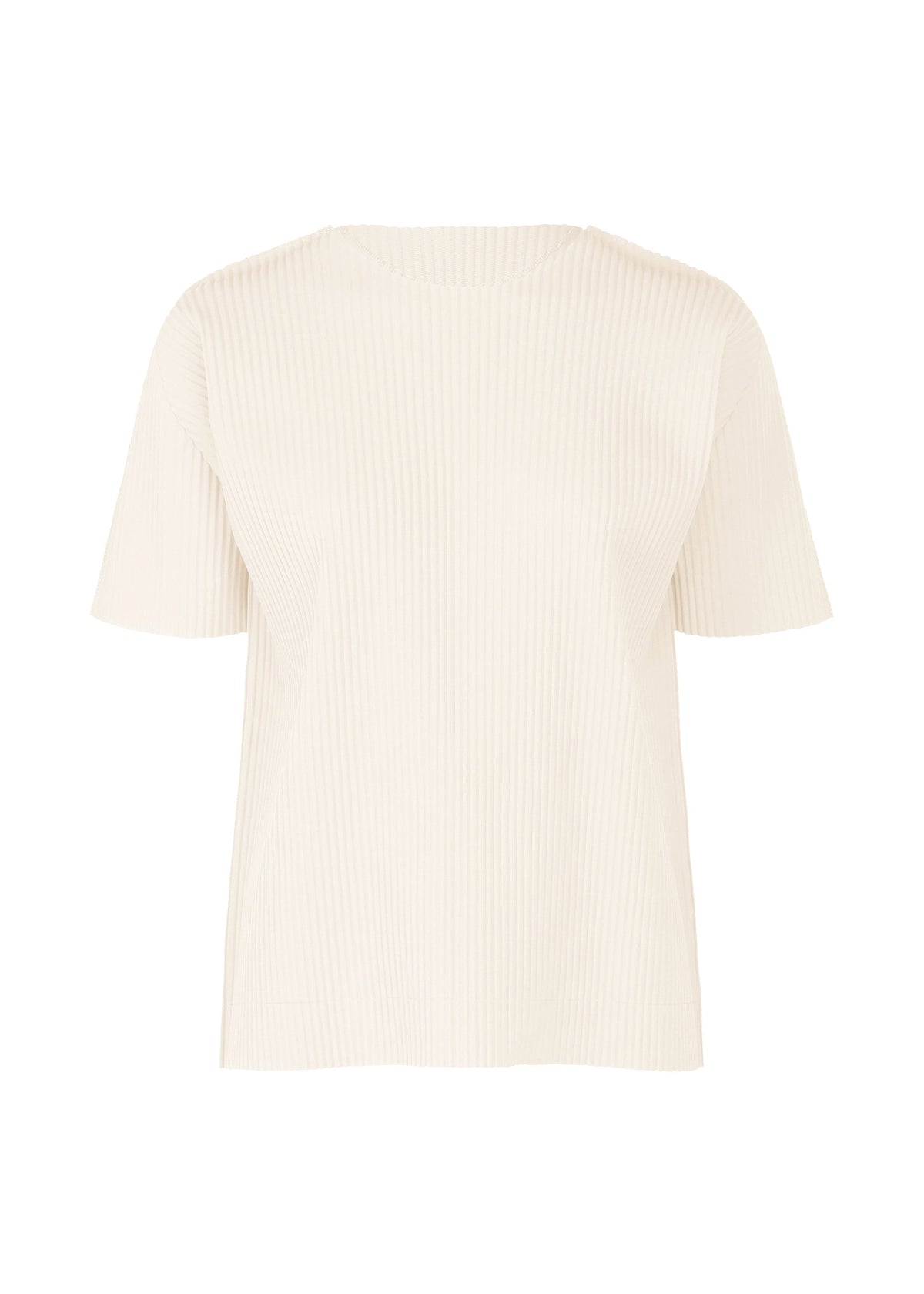 FINE KNIT PLEATS COLOR 2, Women's Tops, White view 1 of 8