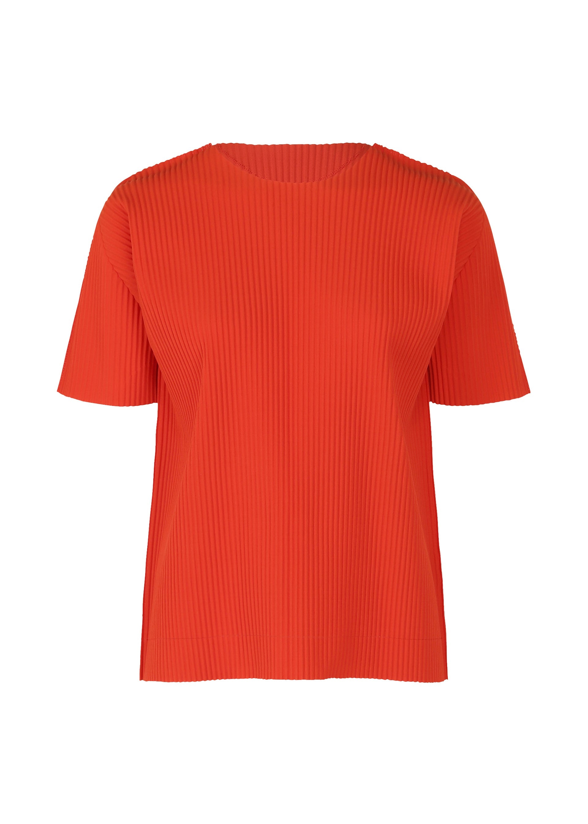 Zoomed view FINE KNIT PLEATS COLOR 2 - RED(no.24)