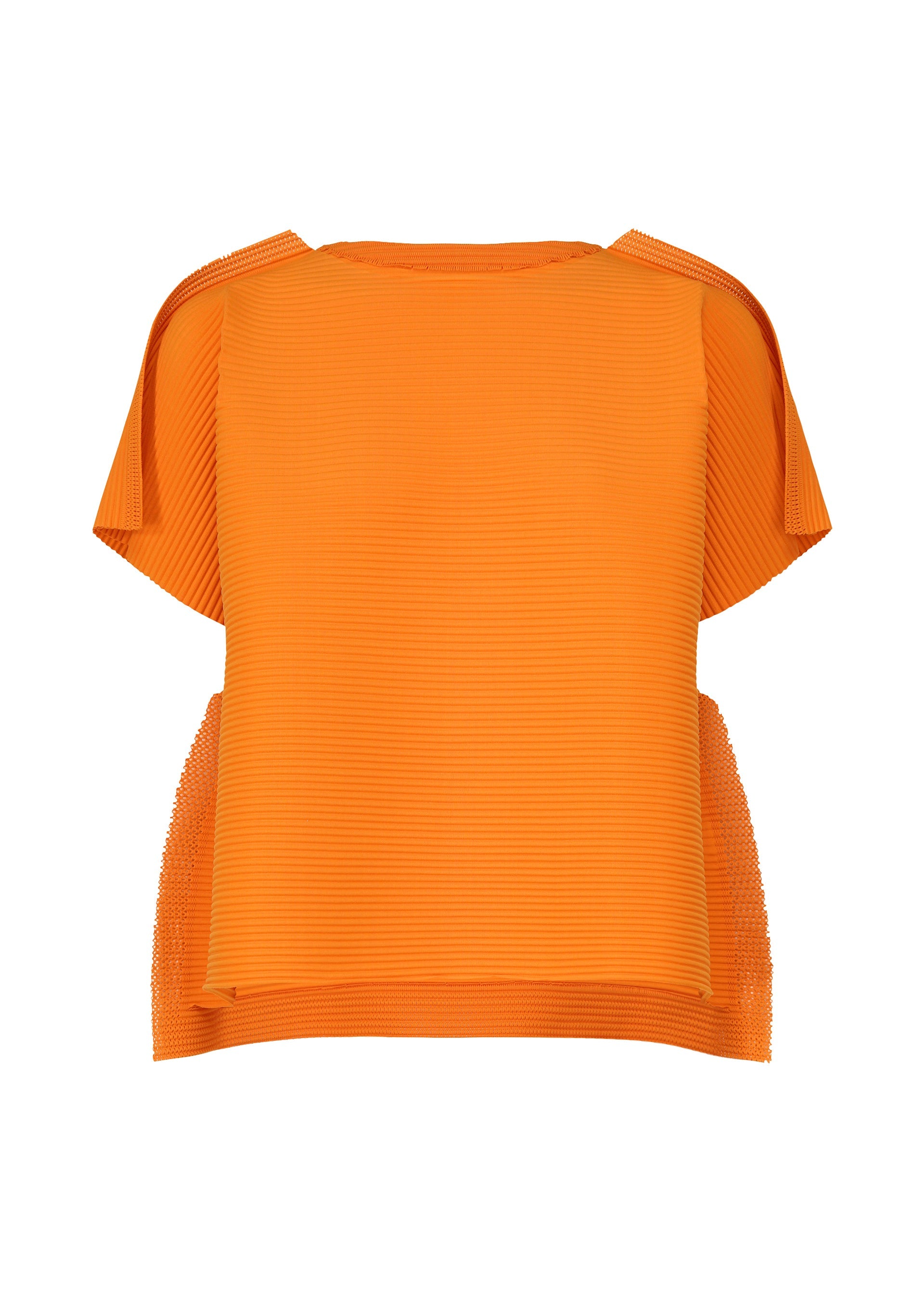 Zoomed view FRAME MESH PLEATS - ORANGE(no.32)