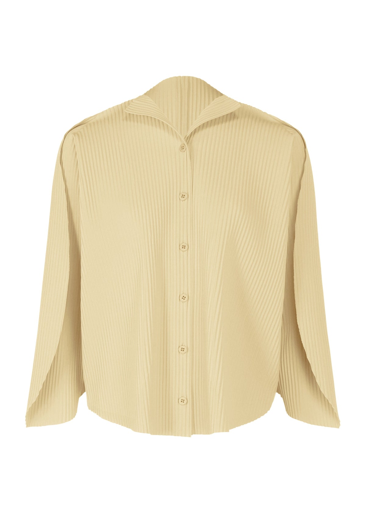 DOT PLEATS, Women's Tops Cardigan, White view 1 of 9