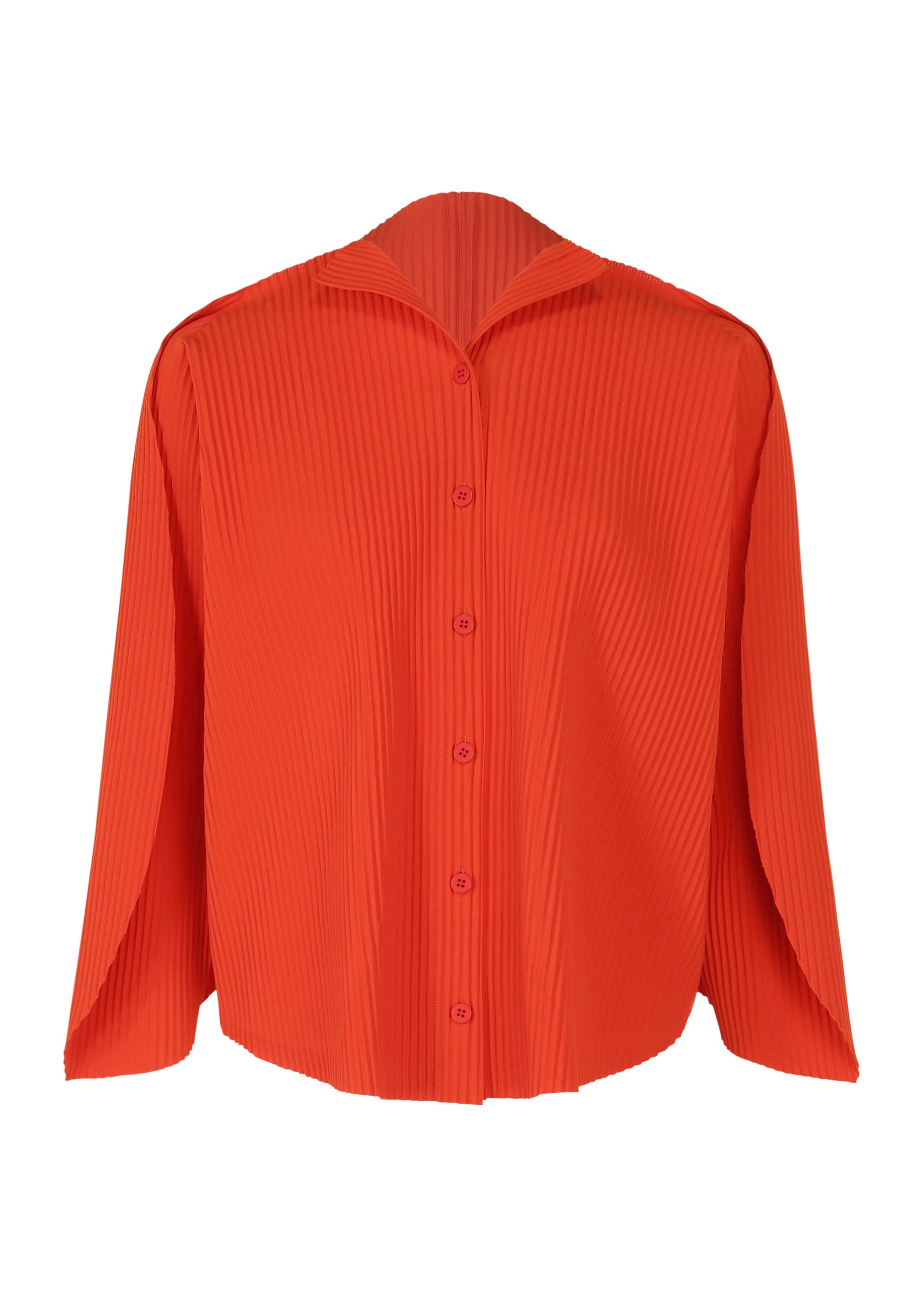 Zoomed view DOT PLEATS - RED(no.24)