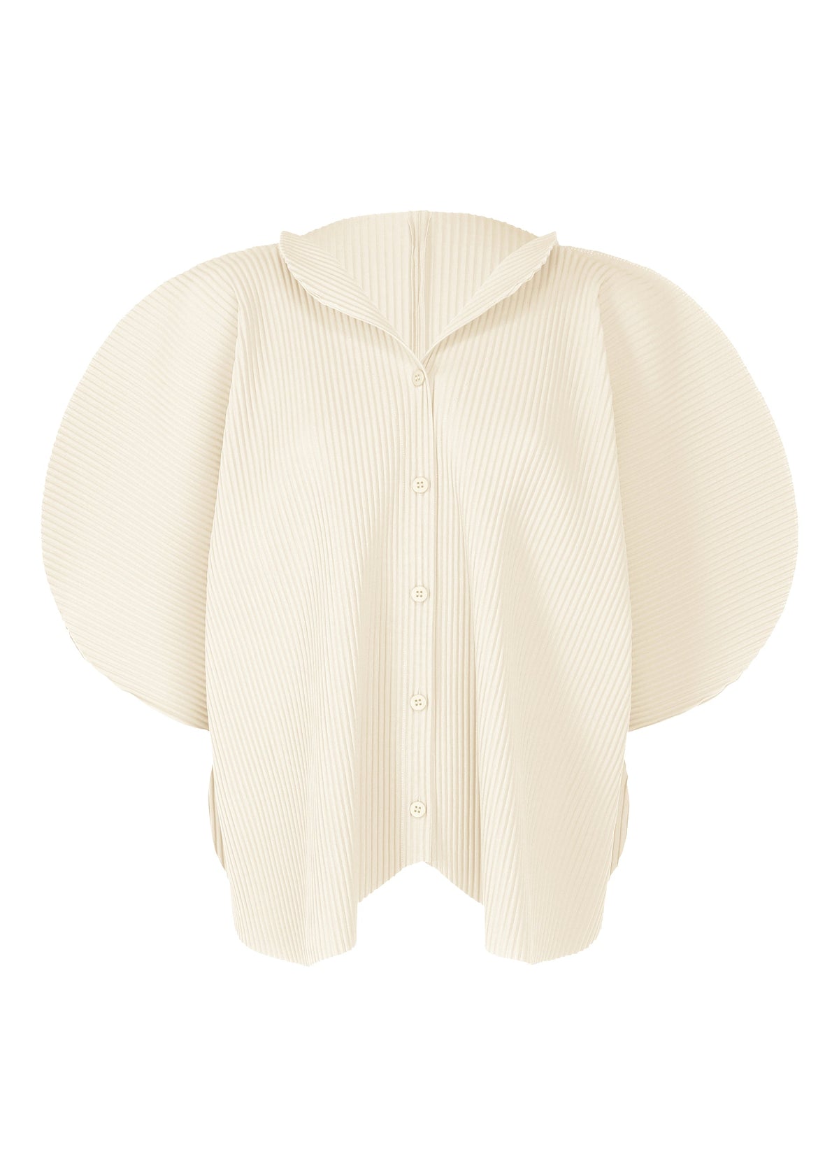 CLOVER PLEATS, Women's Tops Cardigan, White view 1 of 8