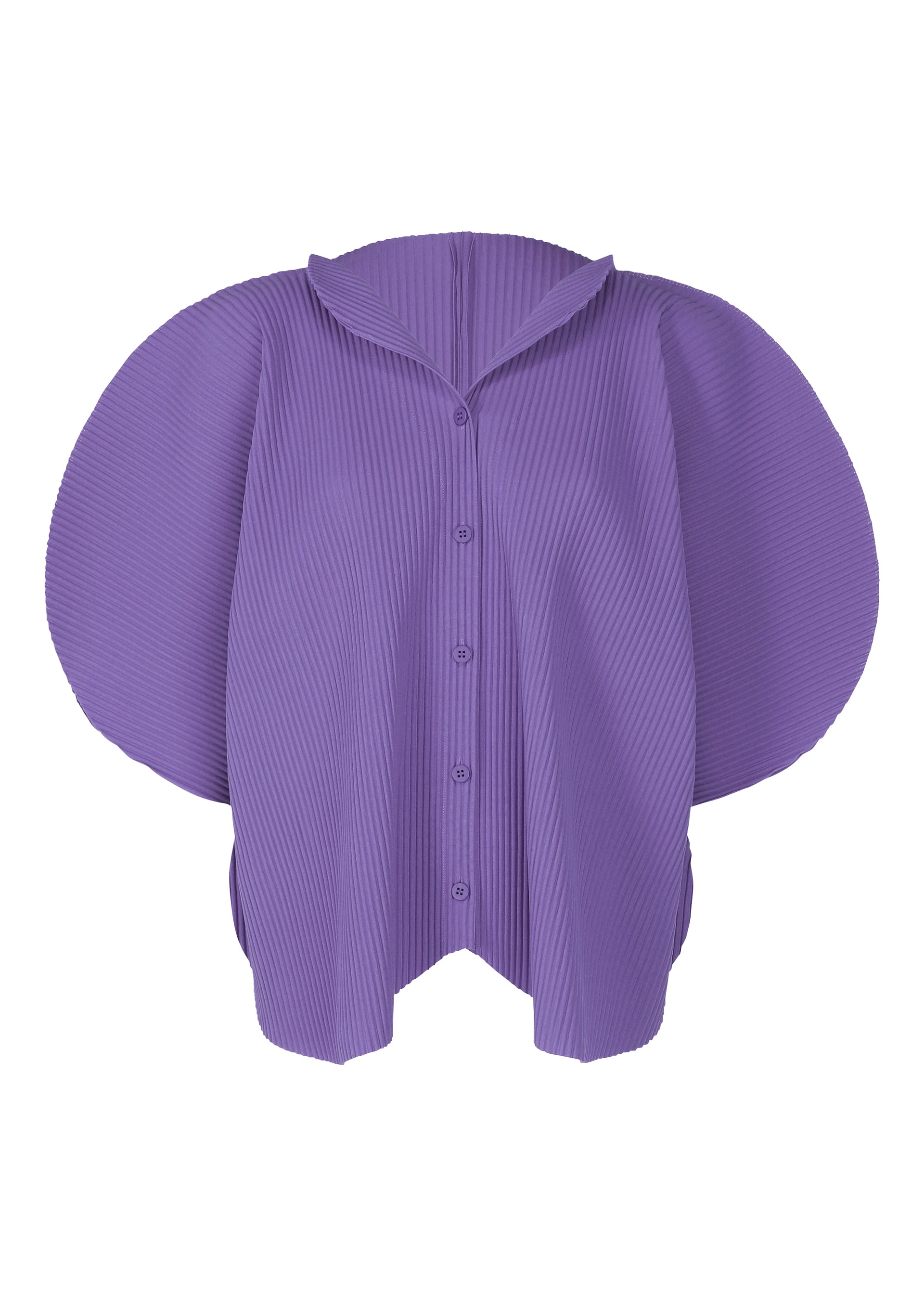 Zoomed view CLOVER PLEATS - VIOLET(no.86)