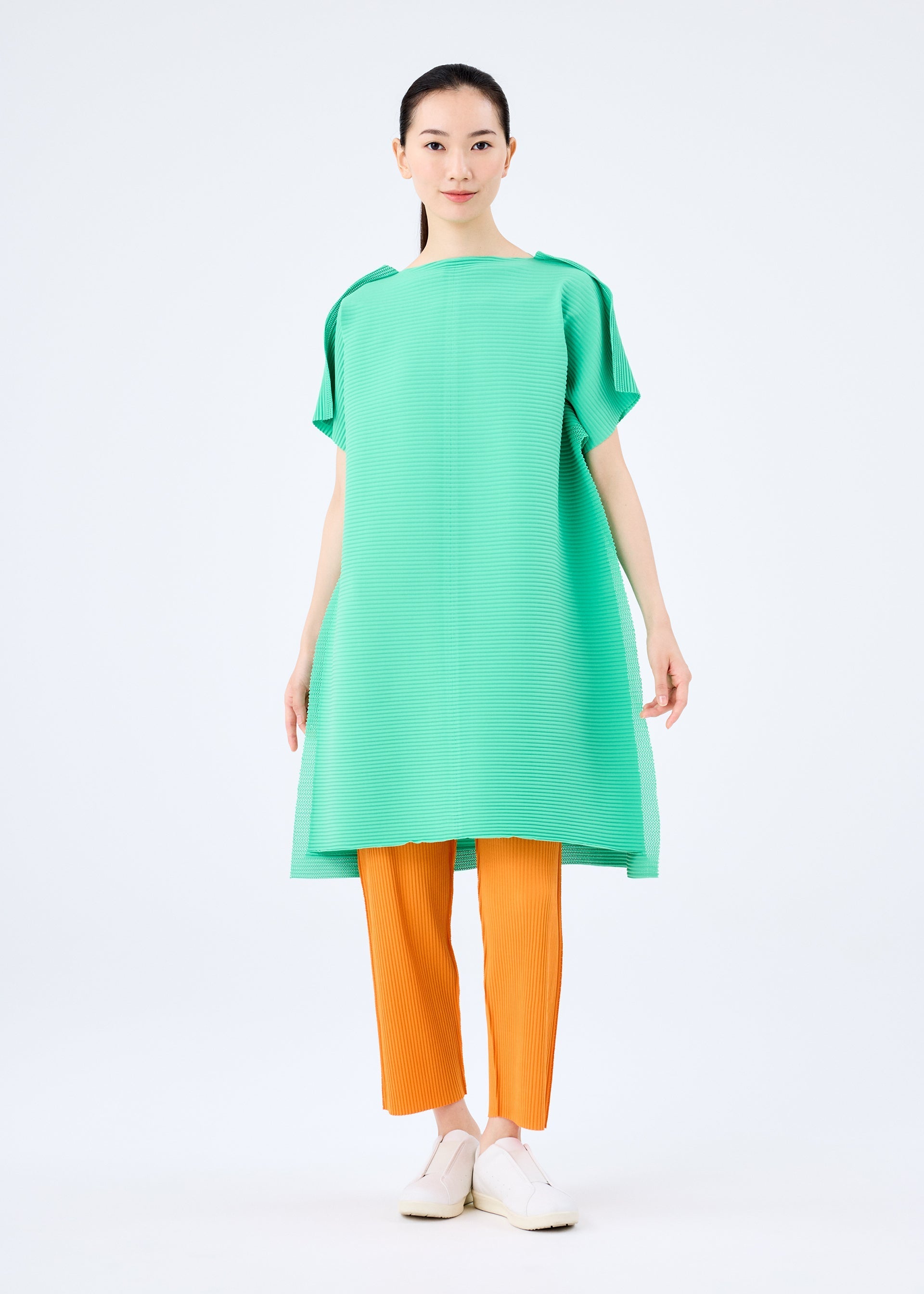 Zoomed view FRAME MESH PLEATS