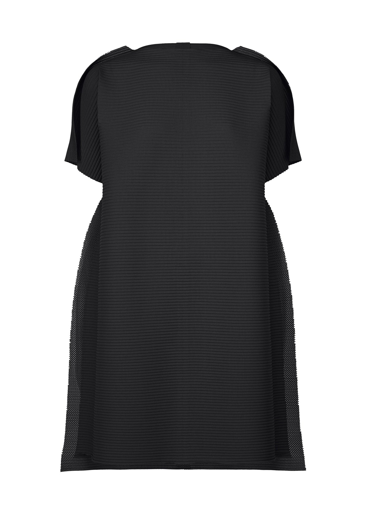 FRAME MESH PLEATS, Women's Tops Tunic, Black view 1 of 7